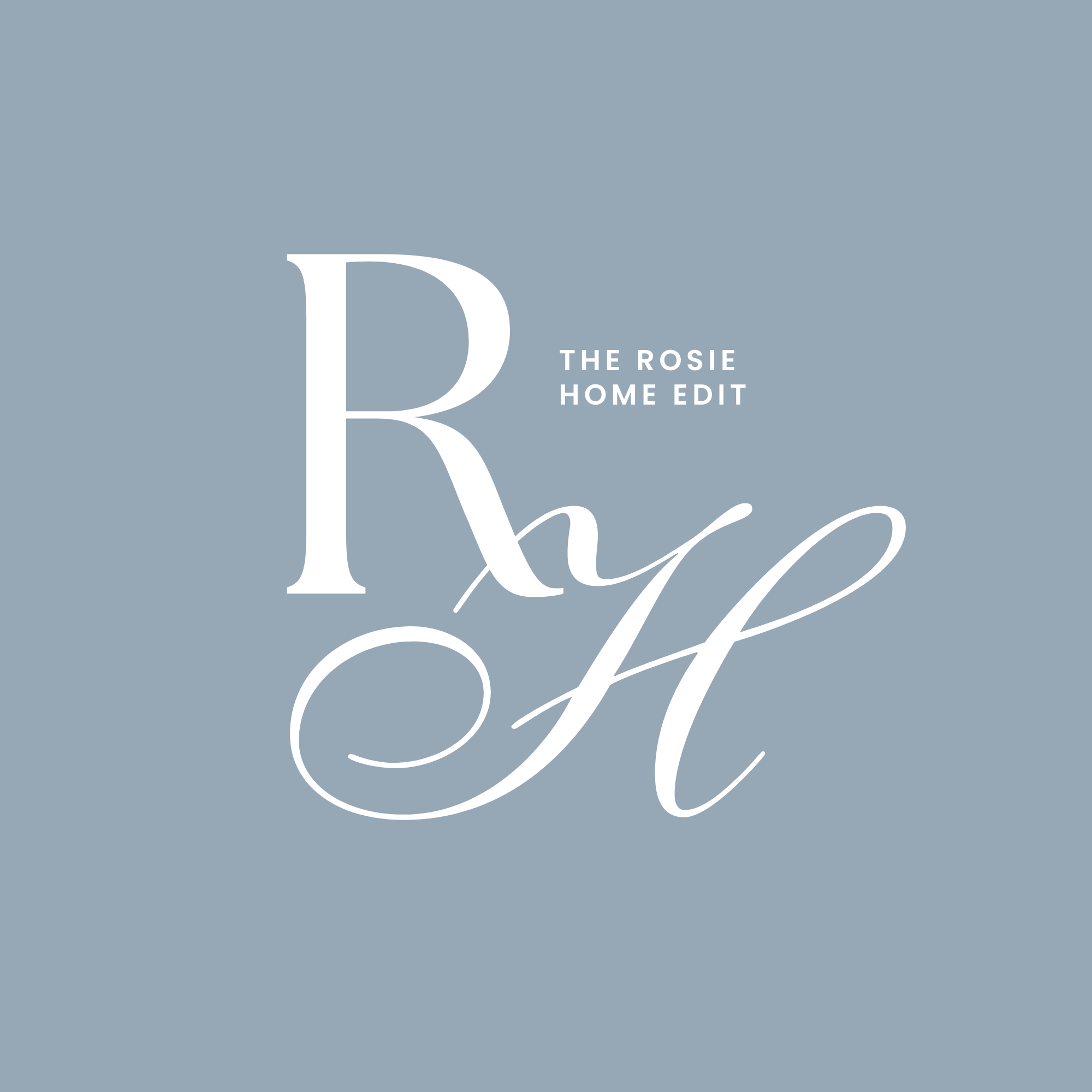'The Rosie Home Edit' logo