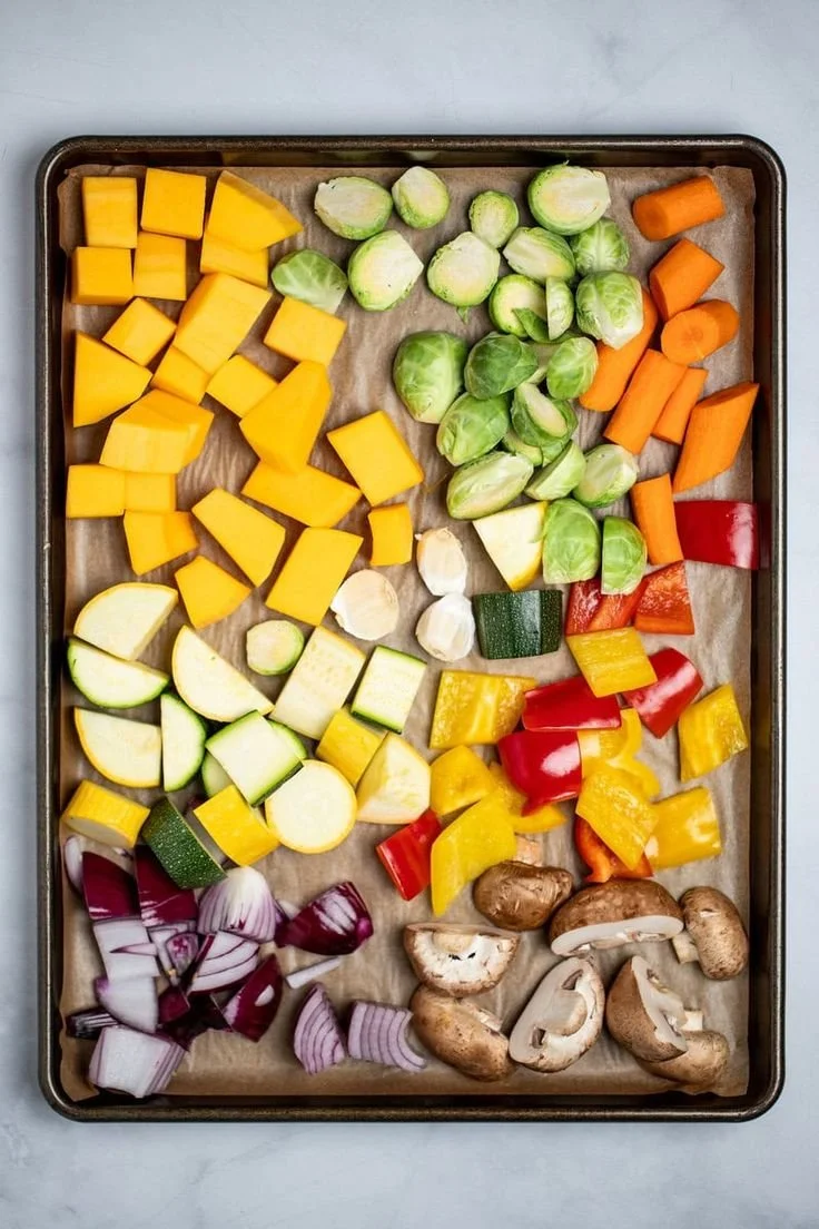 Oven Roasted Vegetables meal prep