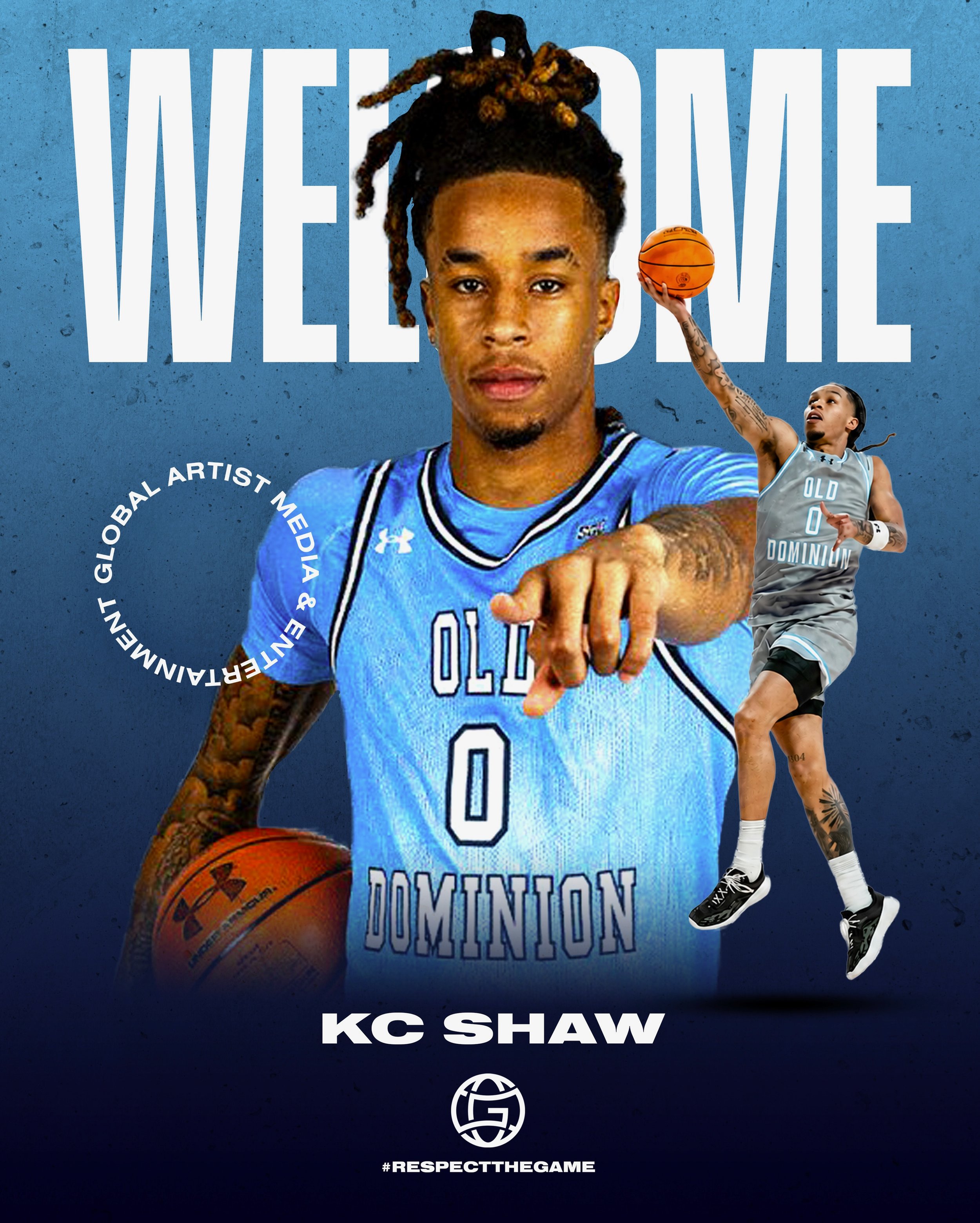 Welcome @_ketr0n to the G.A.M.E family 
KC finished at @odu_mbb averaging 16ppg and 4rebs
#RespectTheGAME