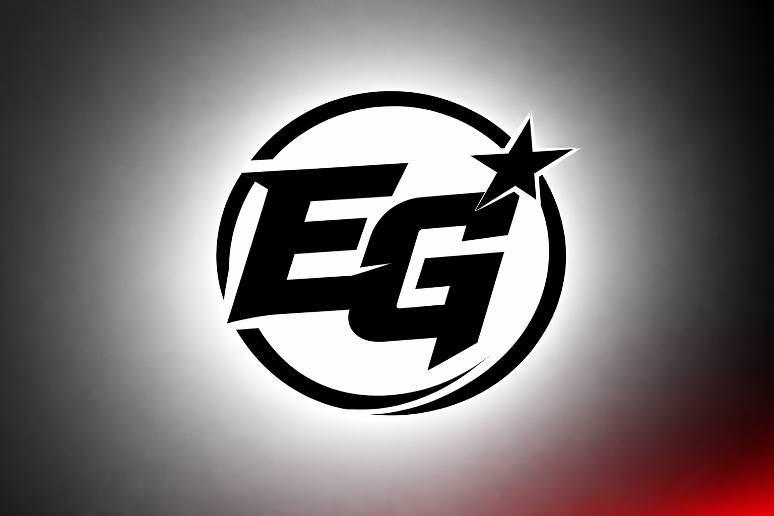Black and white logo with the text 'E9' inside a circle, featuring a star at the top right of the circle.