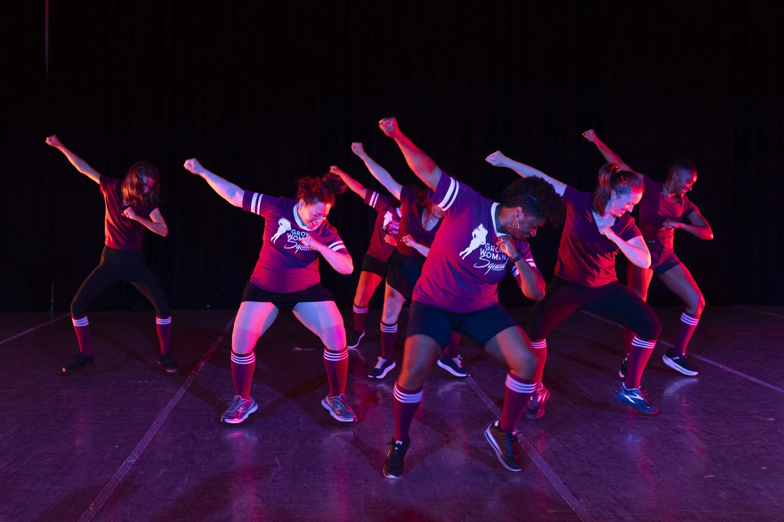 Grown Woman Squad, led by Erika Vinson,  performs at RECITAL. 