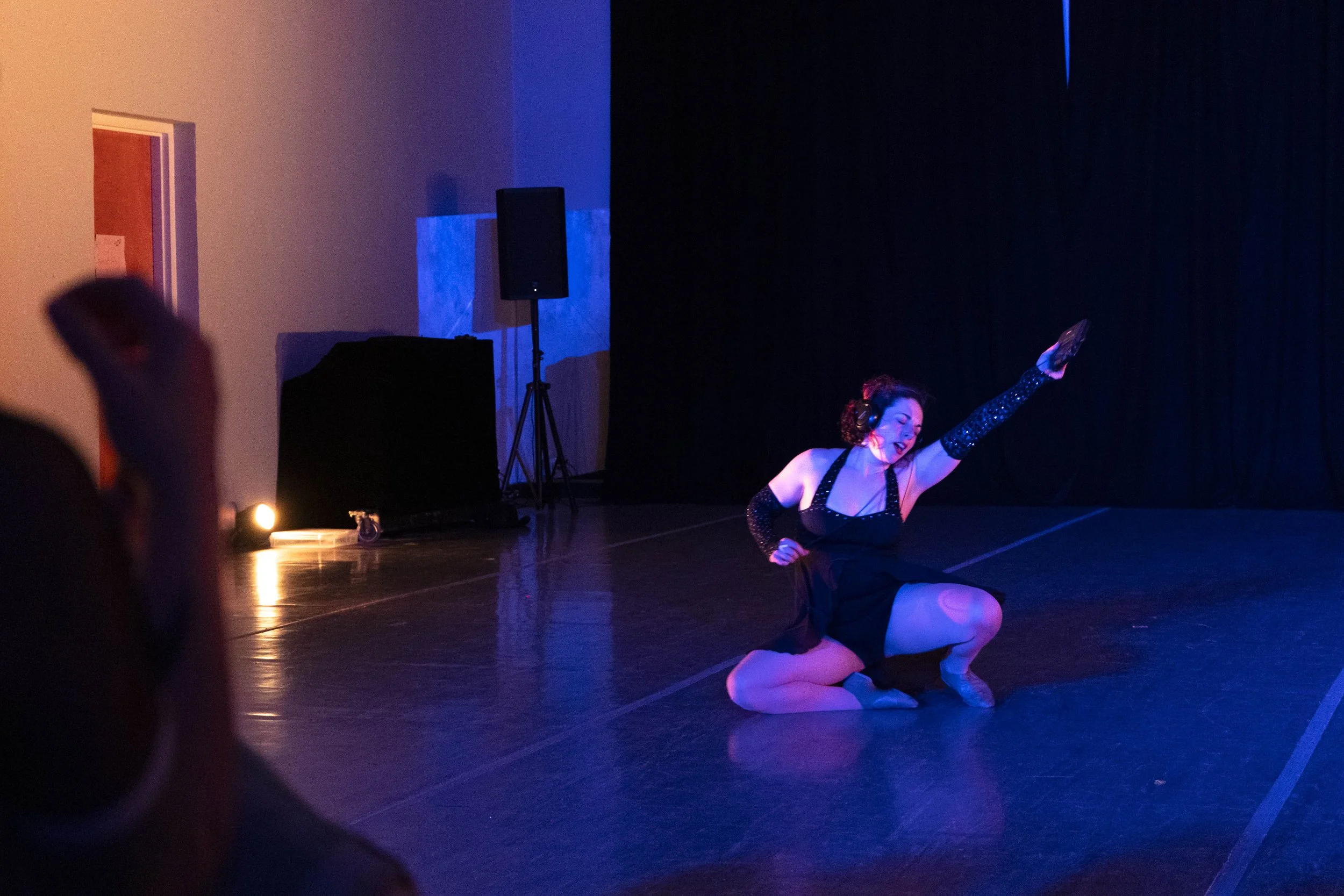 Alyssa Noble performs a lyrical dance at RECITAL. 