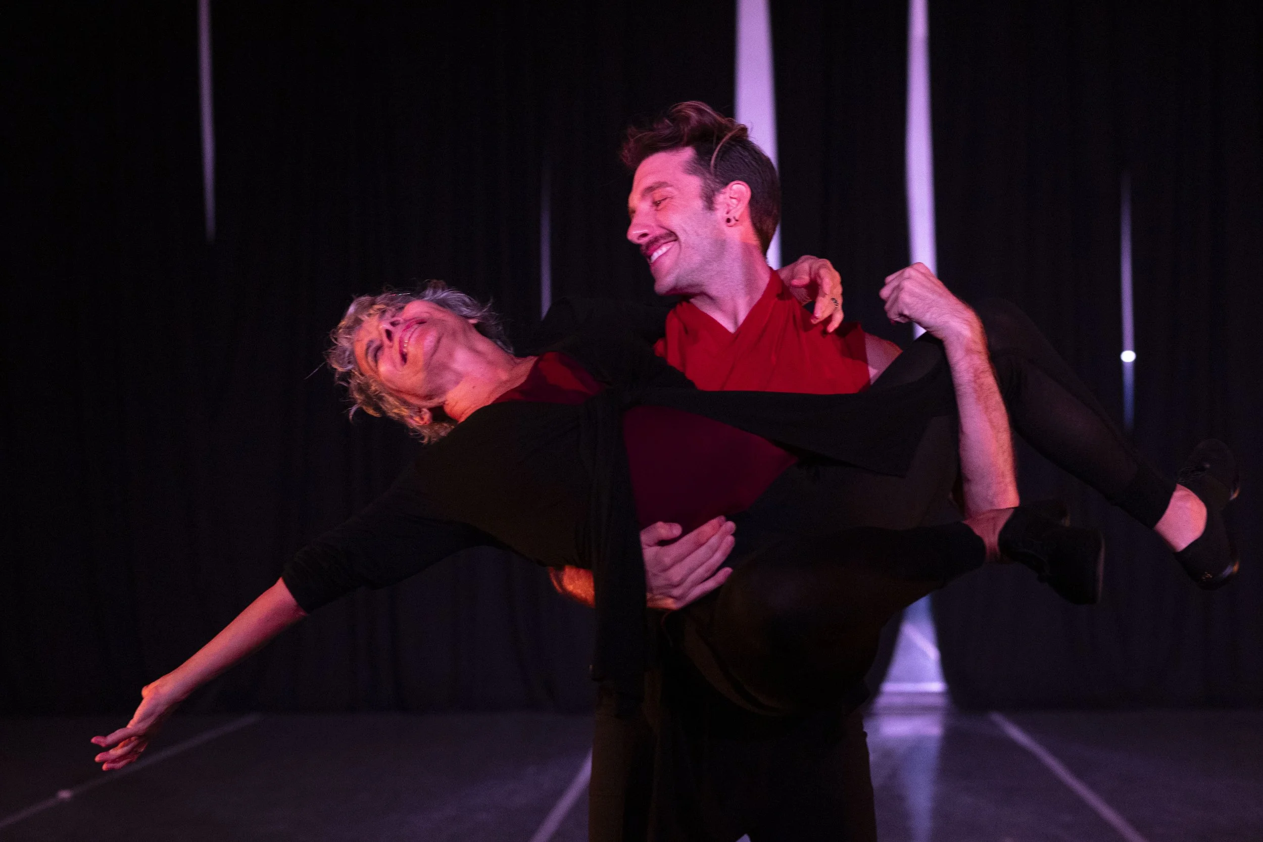 Linda Belans and Matthew Rock perform at RECITAL. 