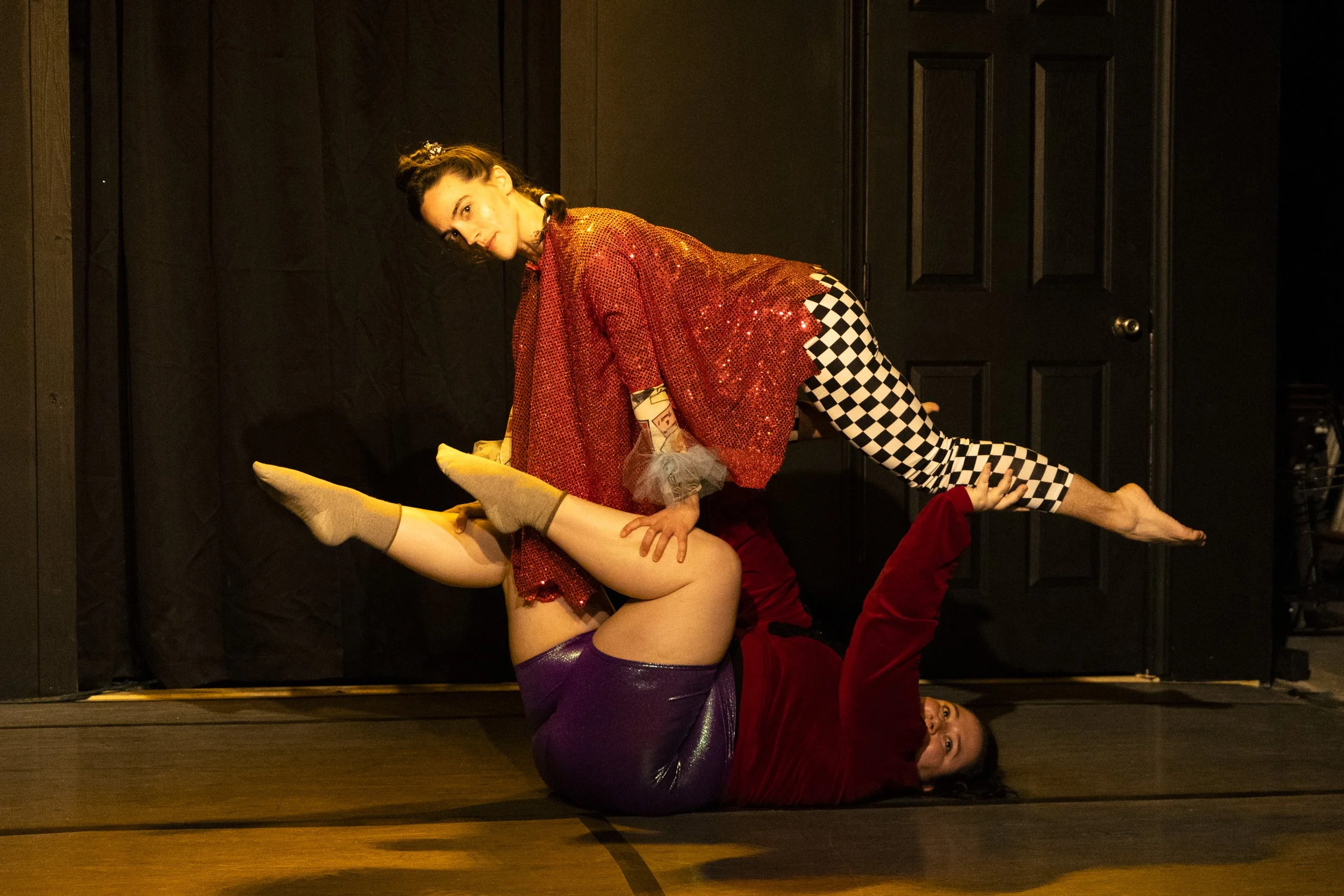 Silvia Sheffield and Mauri Connors perform at RECITAL. 
