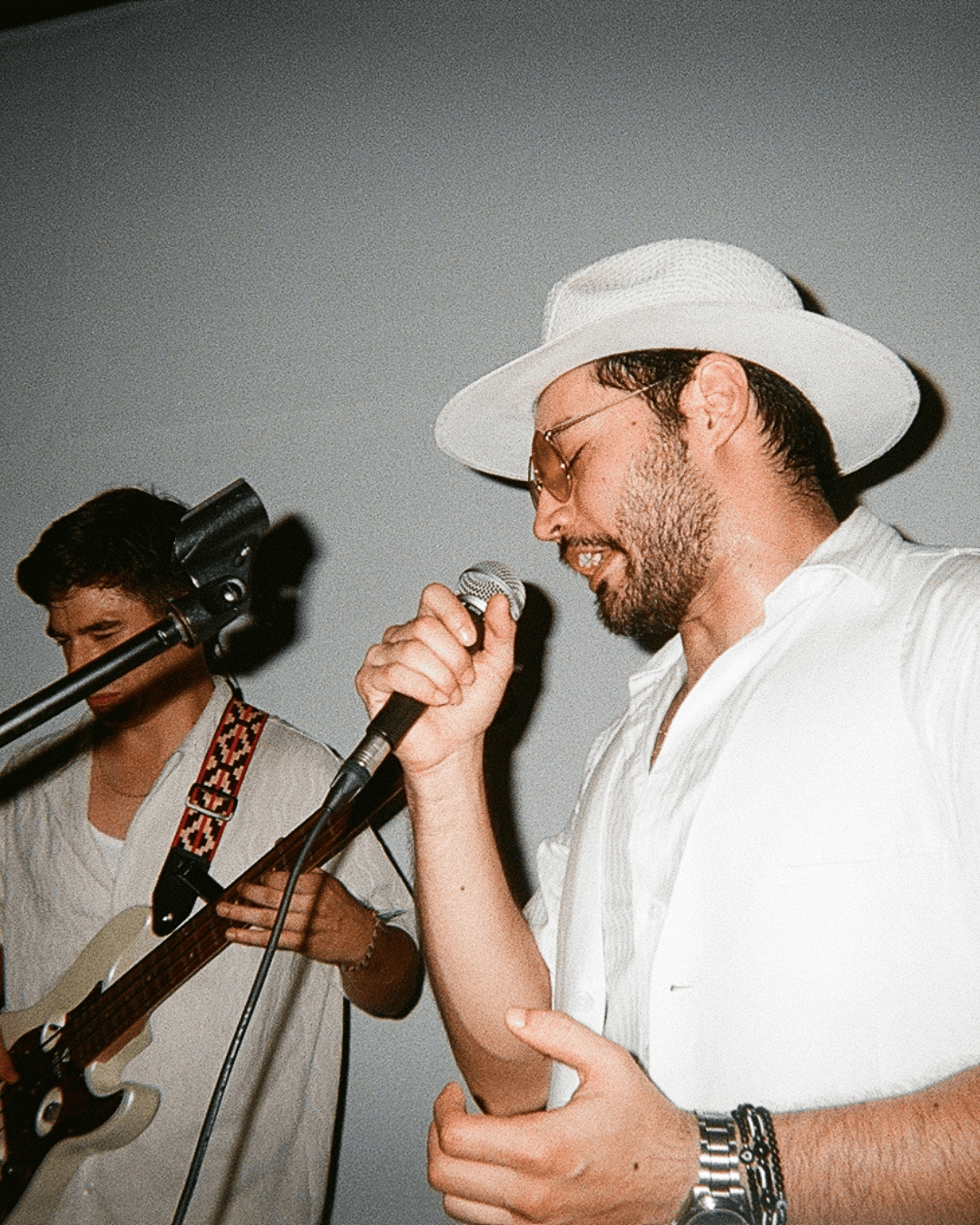 Orquesta Manplesa playing at Lolo's Social Club.