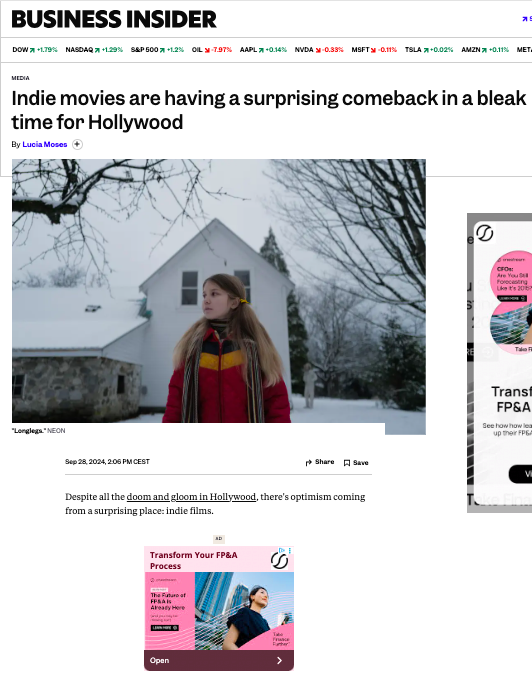 Business Insider Article