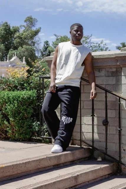 Sunfade Loose Fit Cotton Sweatpants
