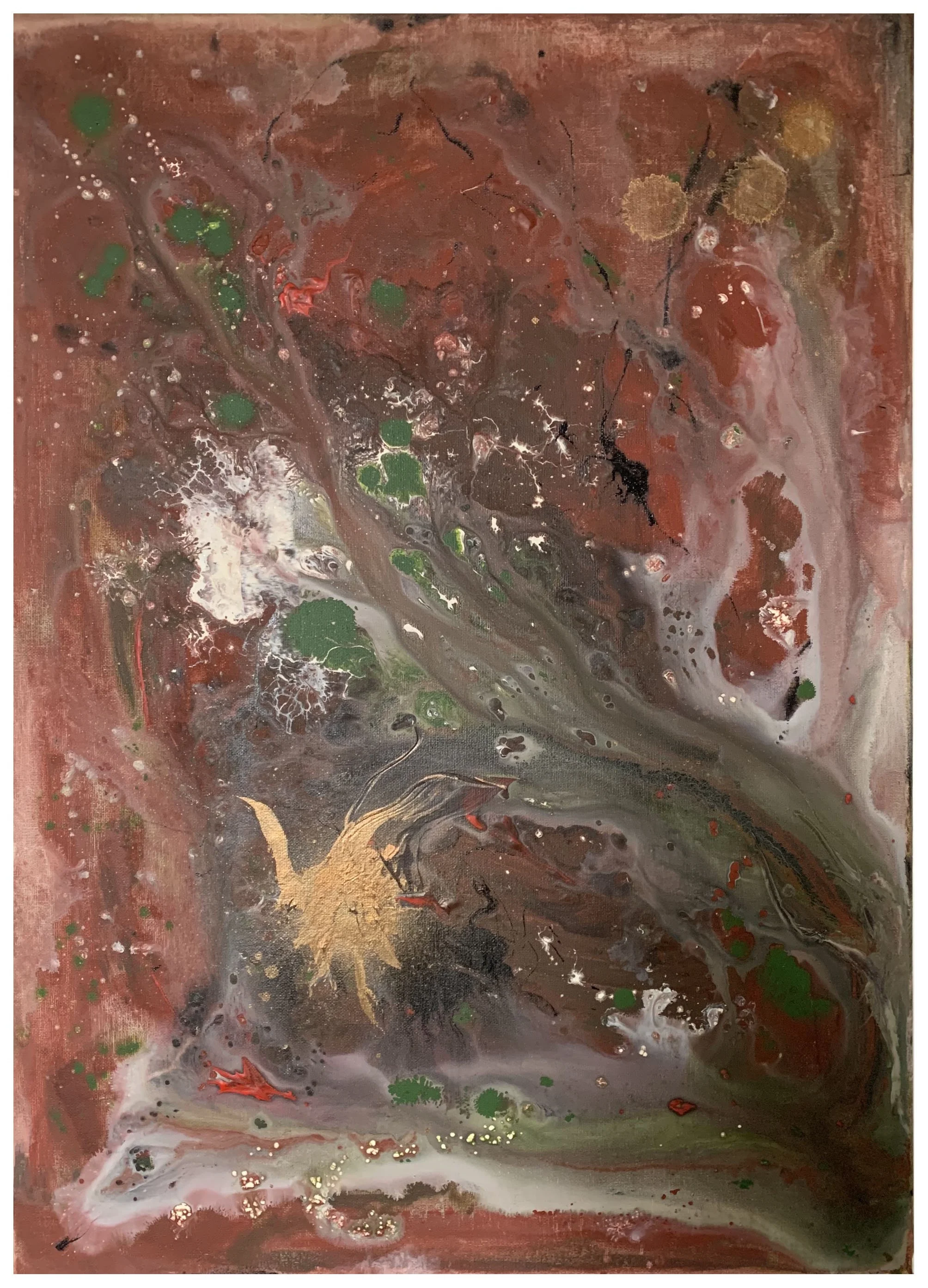 GREEN RIVER-mixed media on canvas-50x70-1600AED.jpg