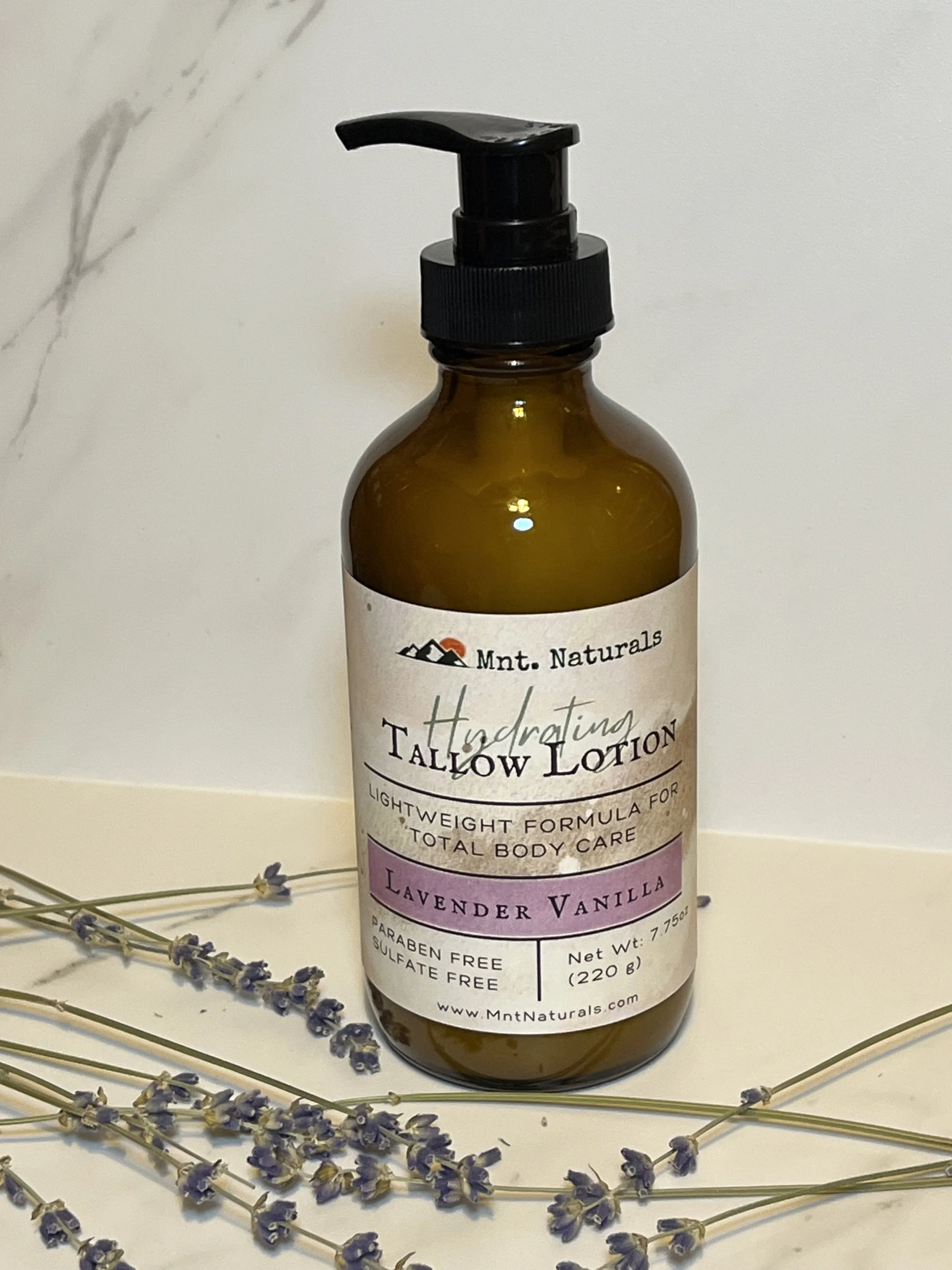 Tallow Lotion – Lavender Vanilla