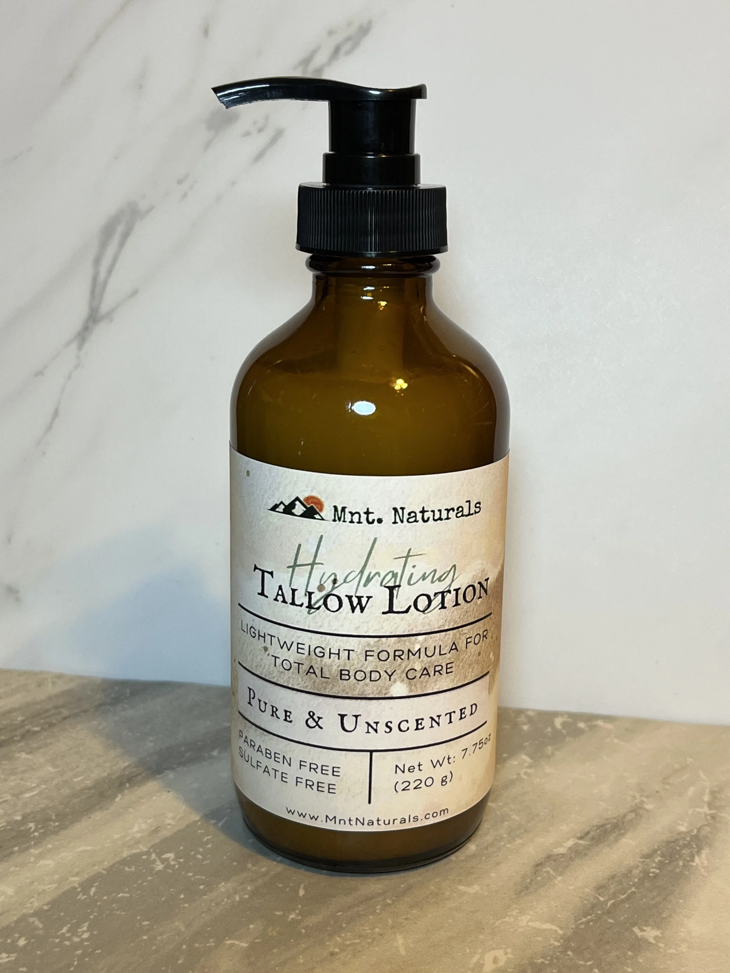 Tallow Lotion – Pure & Unscented