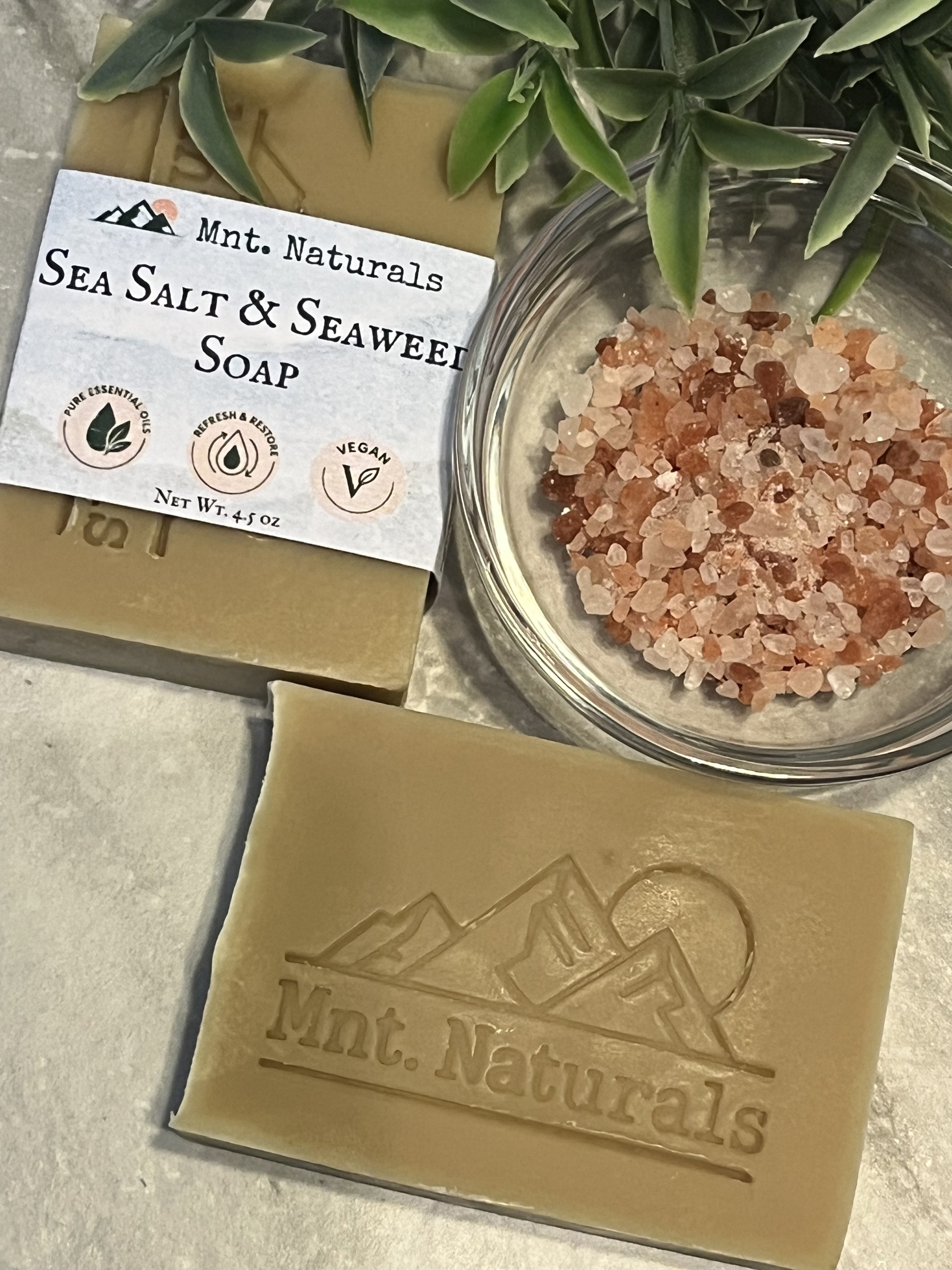 Sea Salt & Seaweed Soap