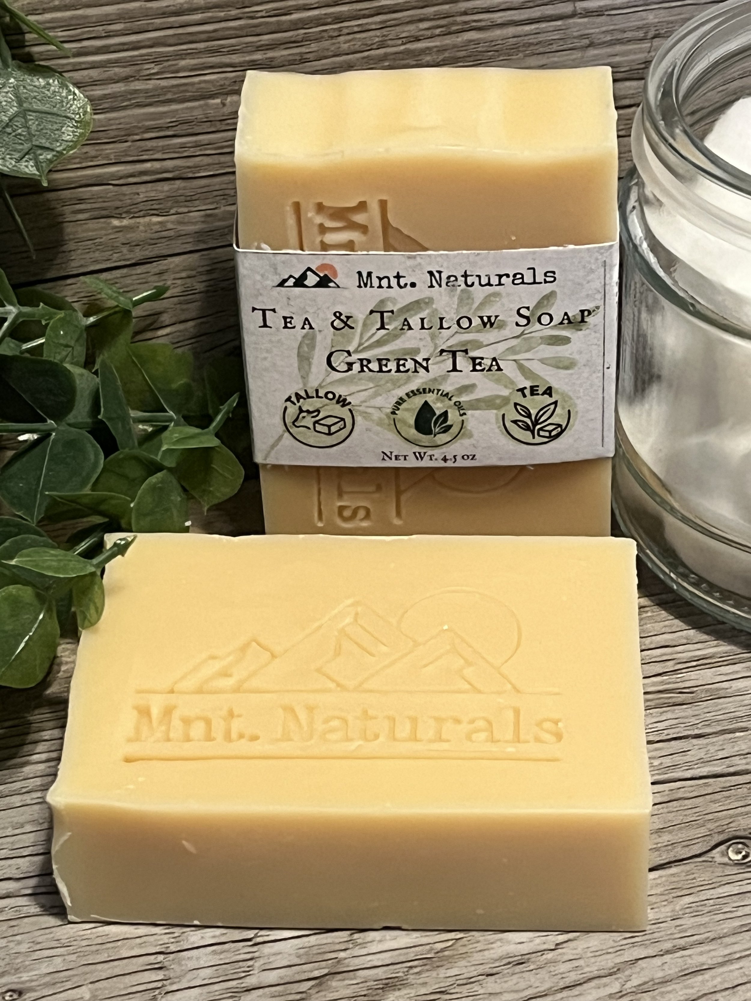 Green Tea & Tallow Soap