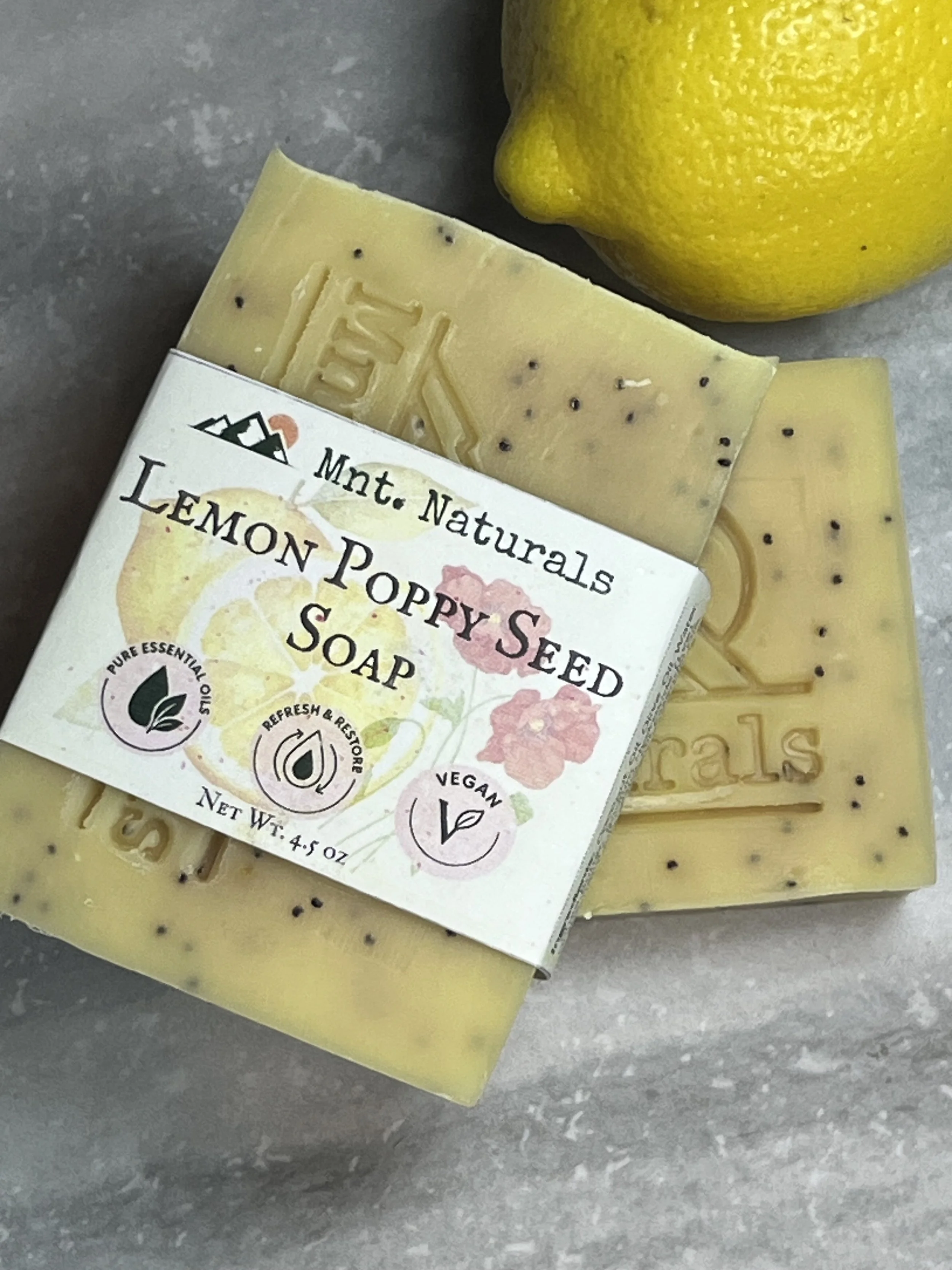 Lemon Poppy Soap