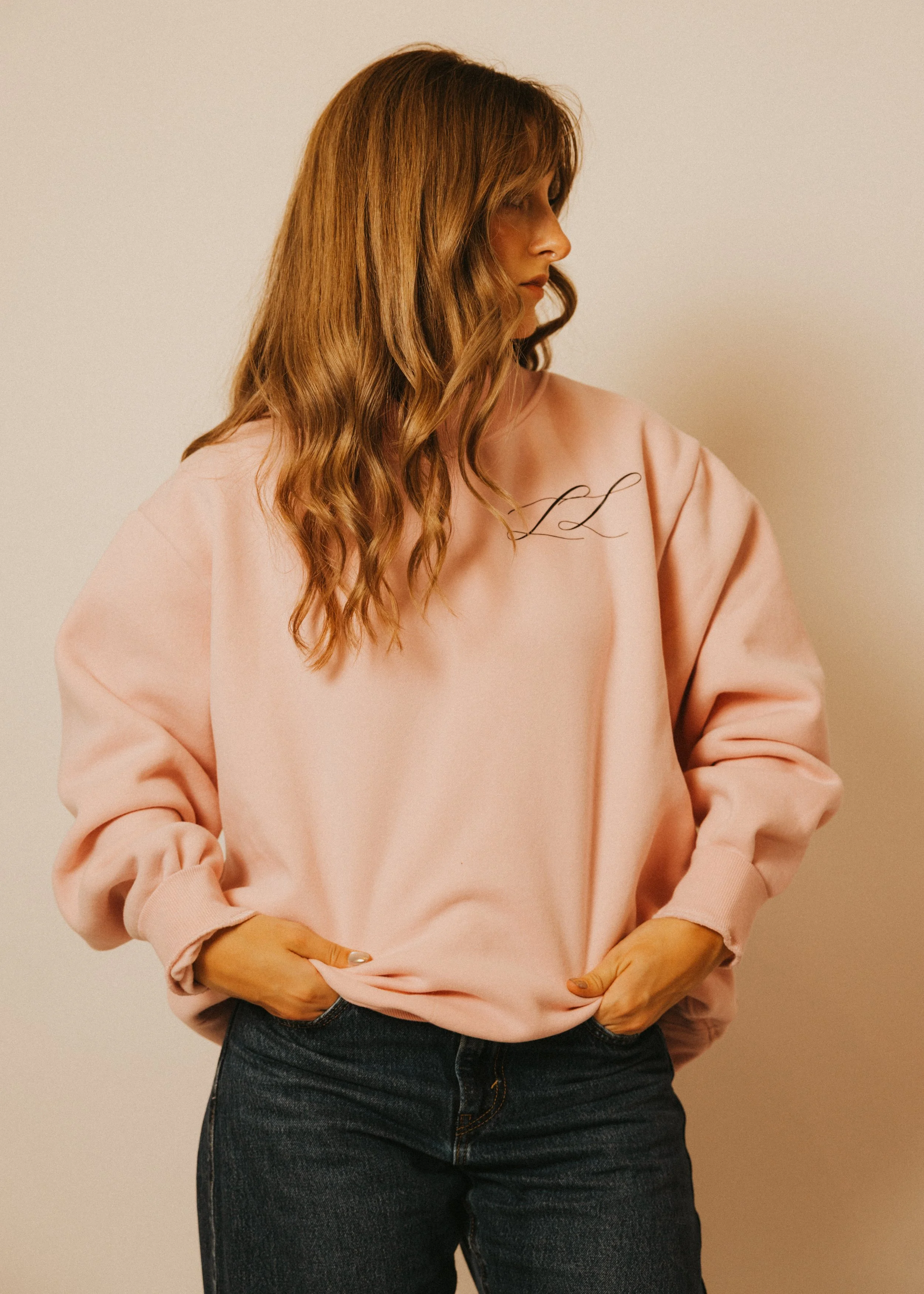 Liora Lane Mock Neck Crewneck