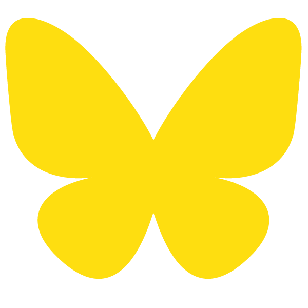 Blue Sky logo in yellow