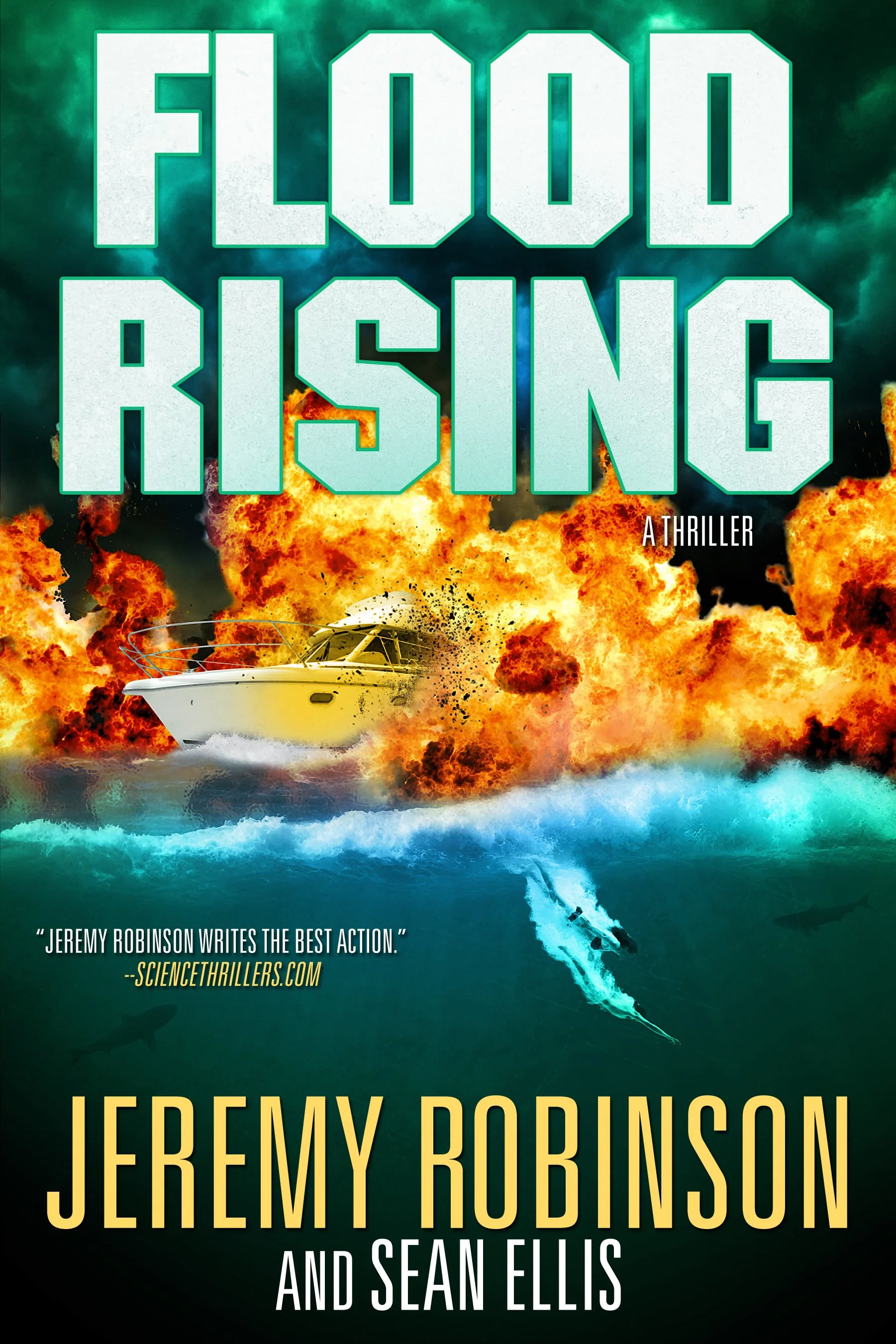 Co-authored with Jeremy Robinson. When killers come for fifteen-year-old Jenna Flood, she discovers everything she believed about herself is a lie — and the truth, surfacing as she runs from Key West to the Everglades to the Caribbean, could destroy 