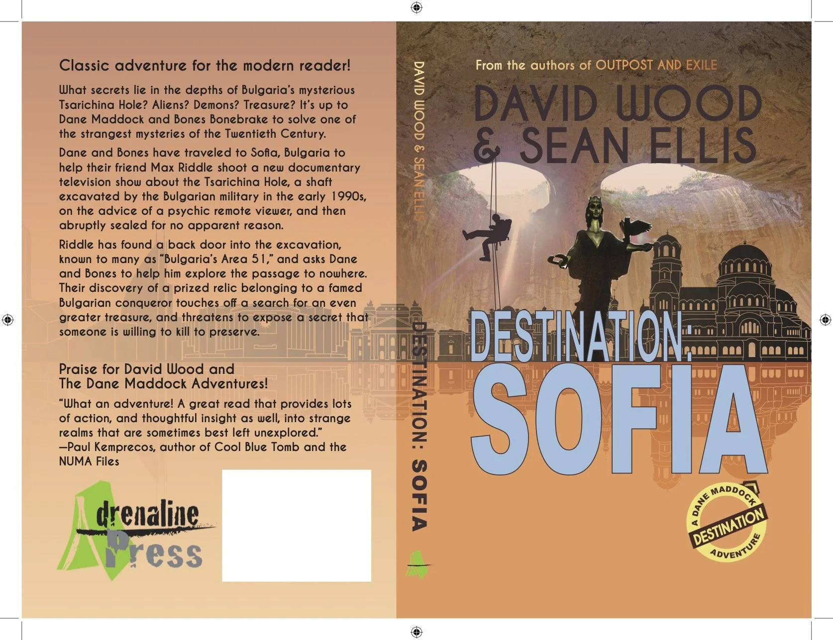 Paperback wraparound — 13" × 9"