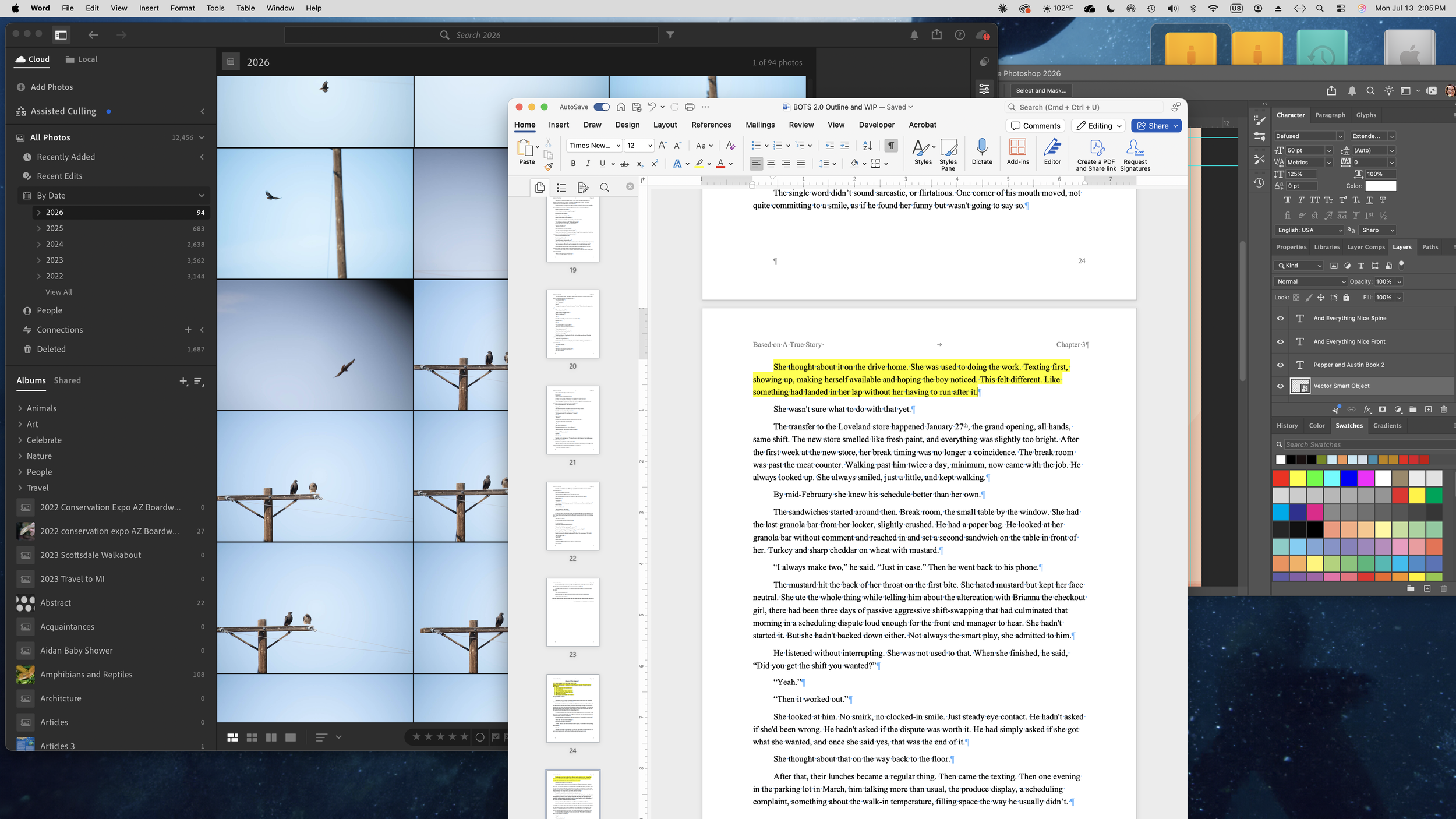 Three Jobs, Three Headspaces.