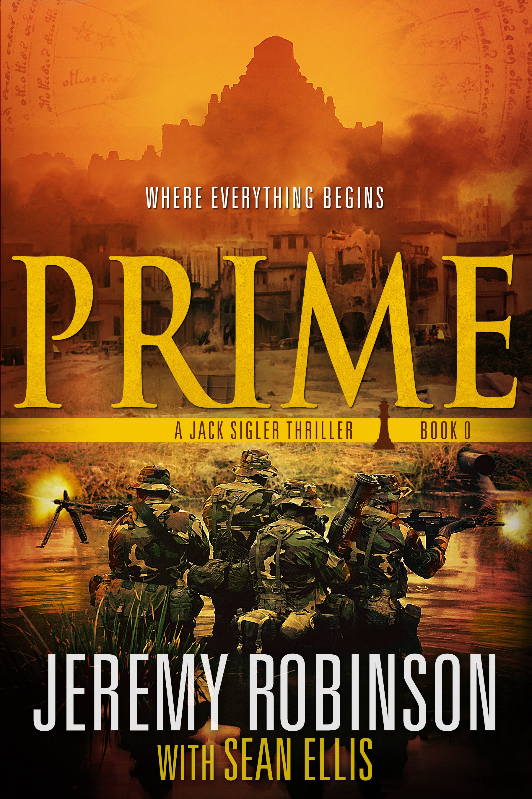 Co-authored with Jeremy Robinson. When a raid uncovers a clue hidden in the Voynich manuscript — a recipe for the ultimate biological weapon — Delta operator Jack Sigler assembles an elite black ops Chess Team to stop catastrophe. Witness how it all 