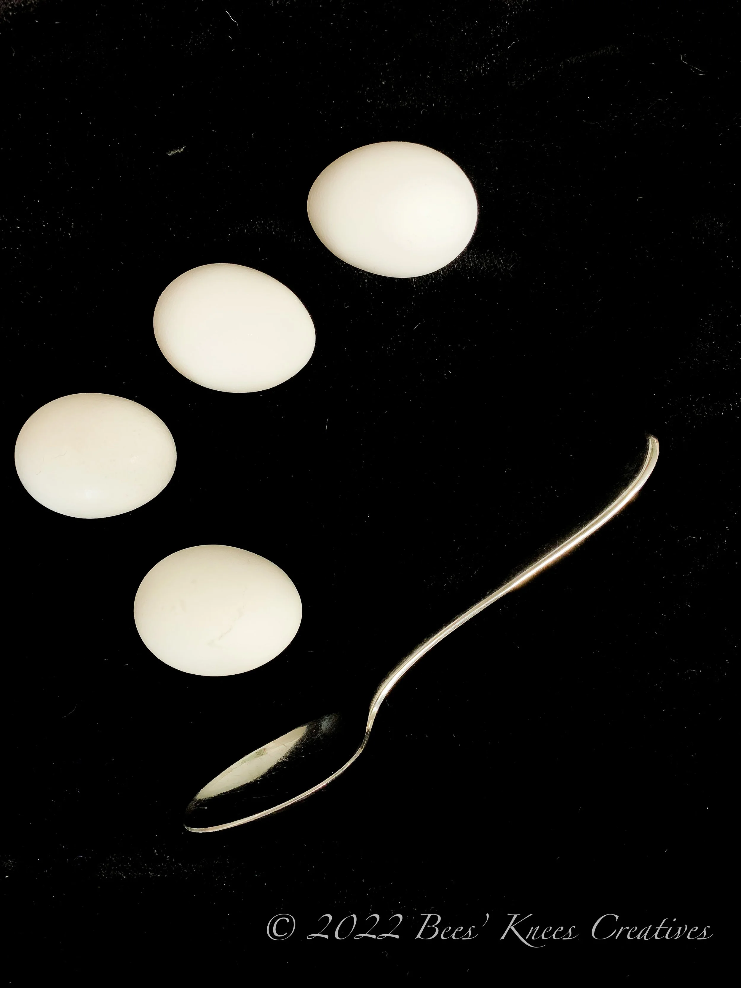 Eggs and Spoon Defy Gravity