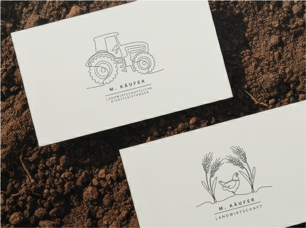 Logodesign, Branding & Printdesign für landwirtschaftliche Betriebe und Hofläden in Aachen und Düren