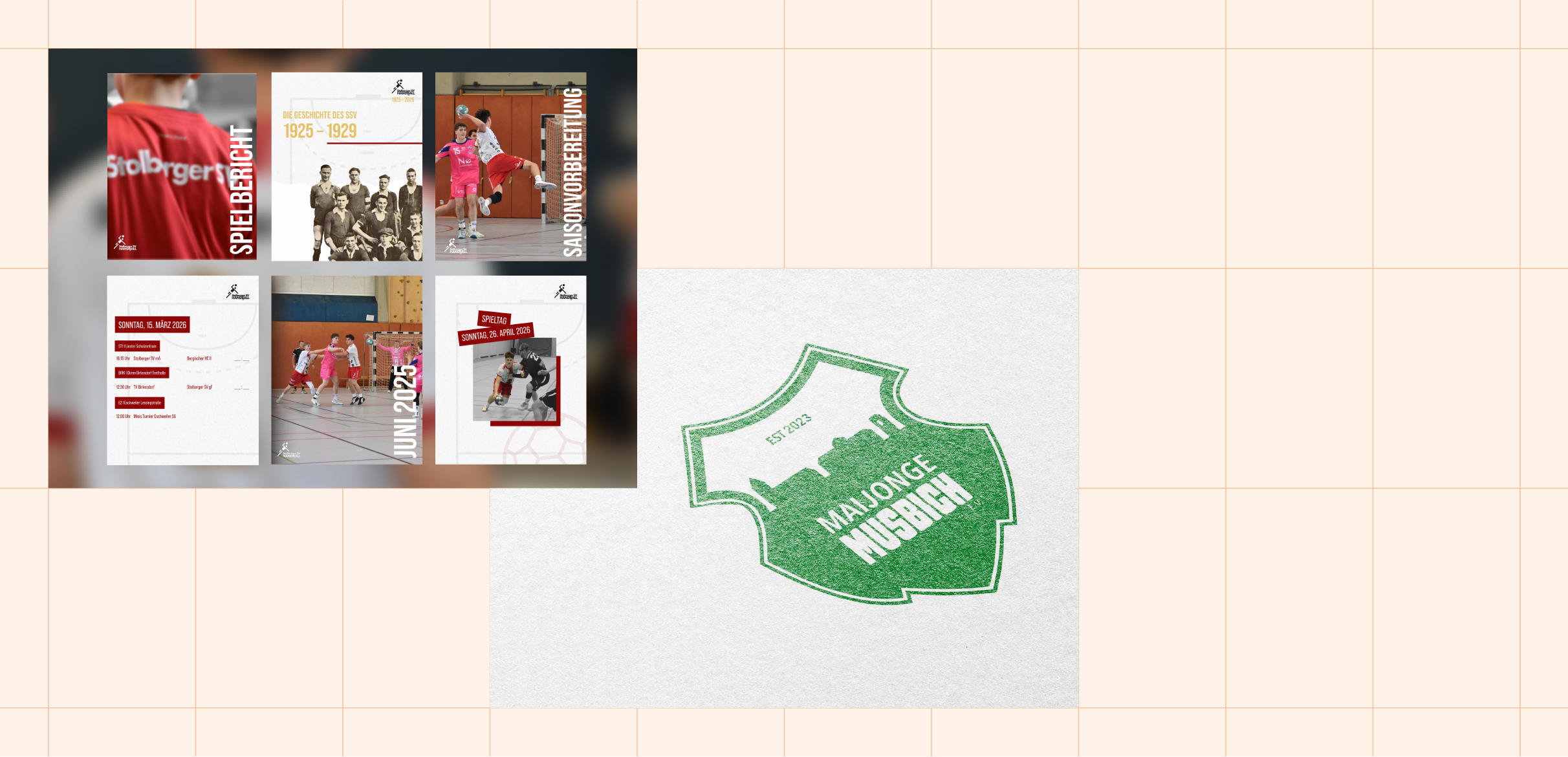Unterstützung lokaler Vereine im Bereich Social Media und Logo- und Printdesign