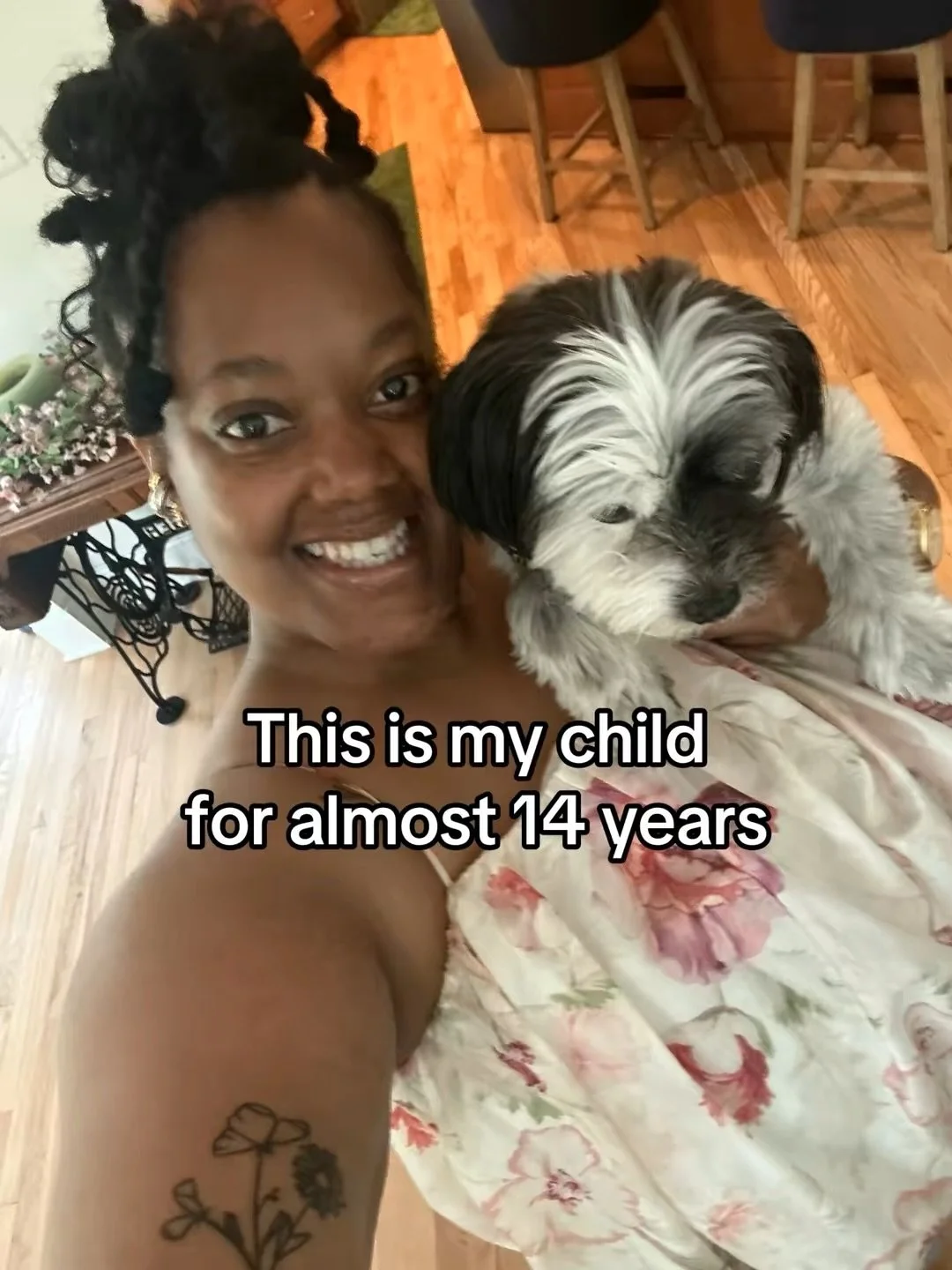 😂 Forreal tho! 

You can try and tell her that she&rsquo;s a &ldquo;dog&rdquo; or a &ldquo;pet&rdquo; &hellip; she won&rsquo;t believe you &hellip; and neither will I 🙂&zwj;&harr;️😌