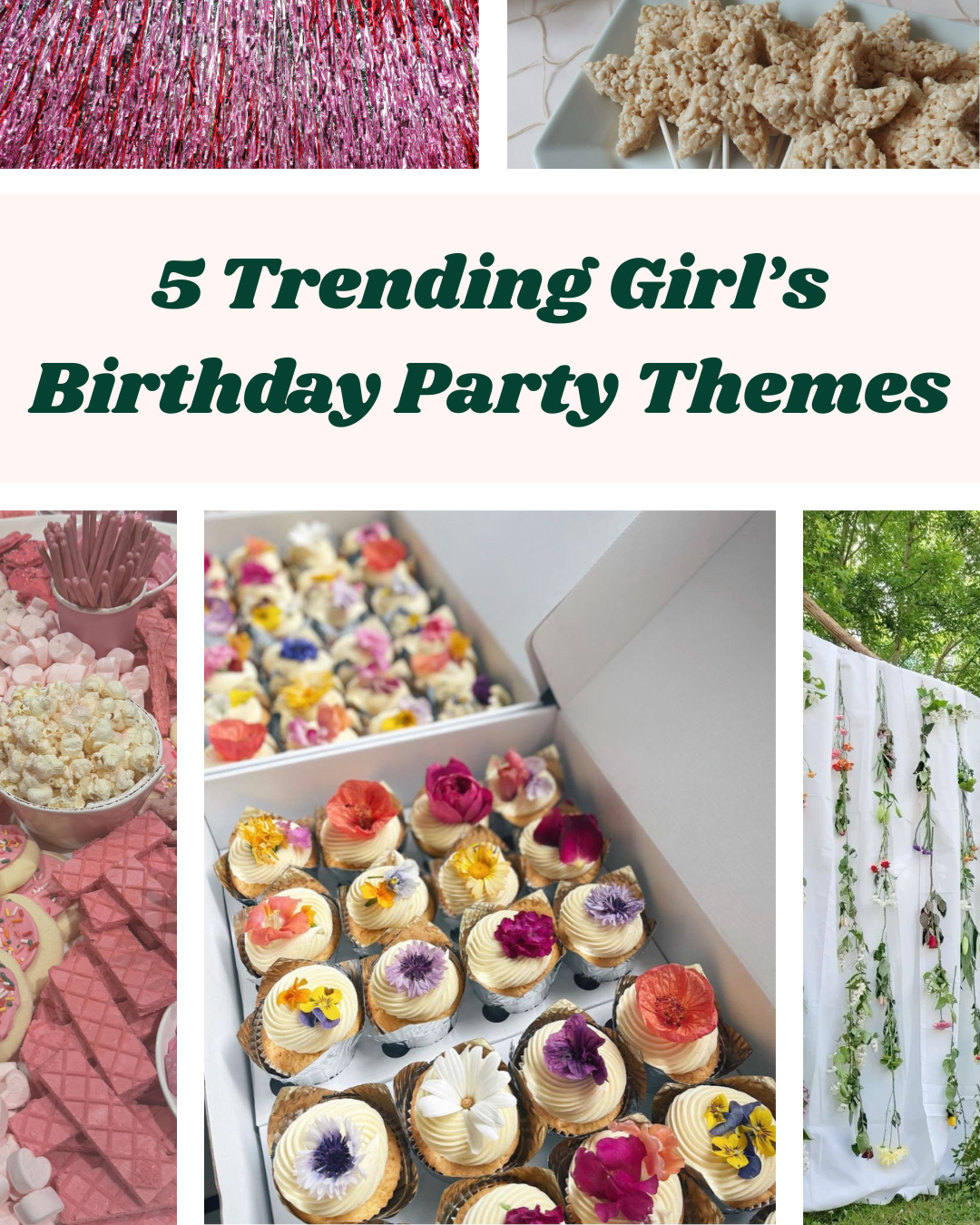 5 Trending Girl’s Birthday Party Themes