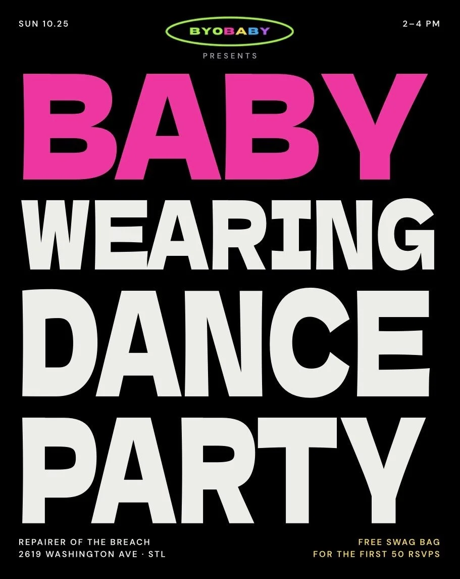 Babywearing Dance Party: October 25, 2026