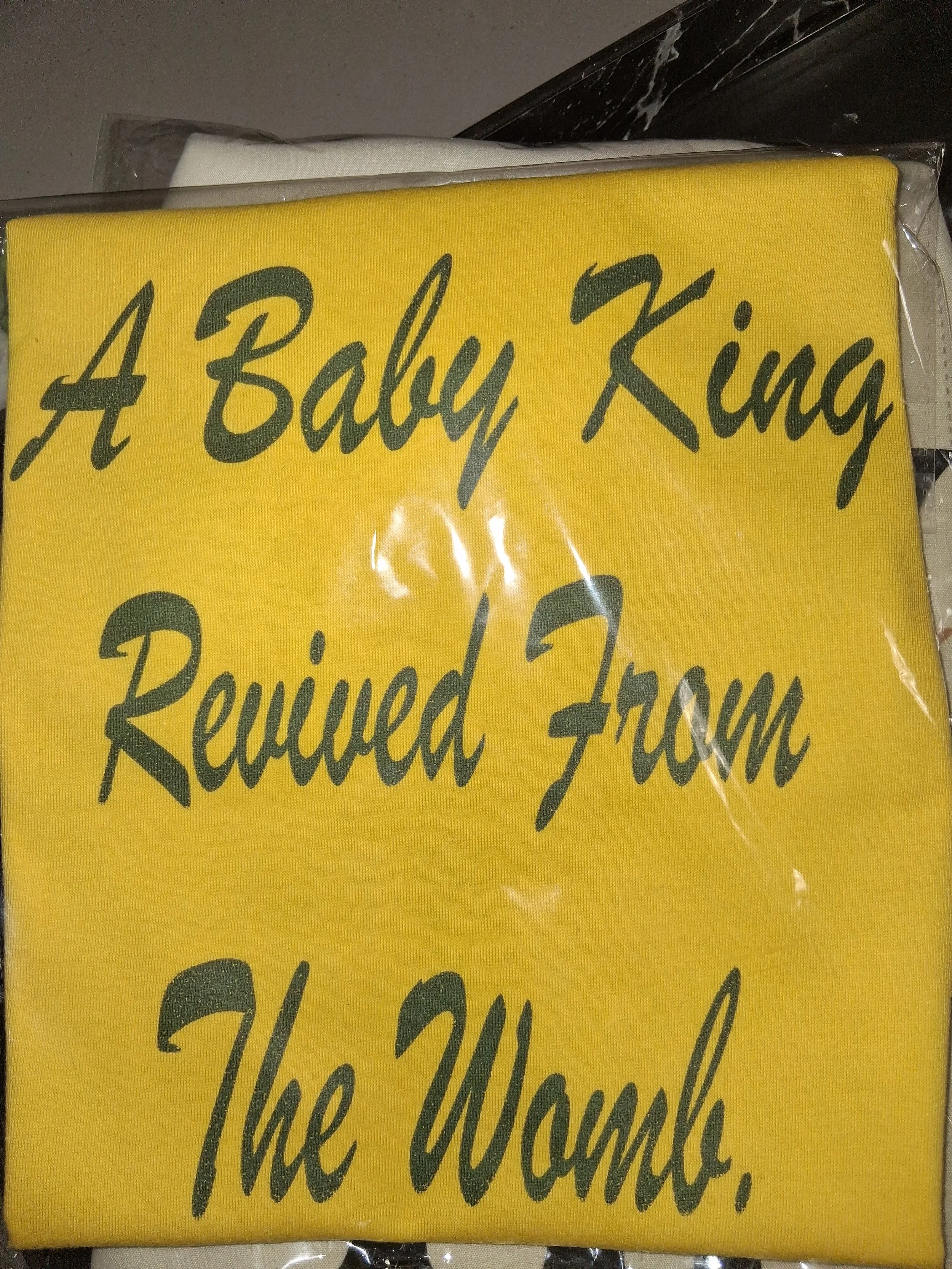 A Baby King Revived From The Womb