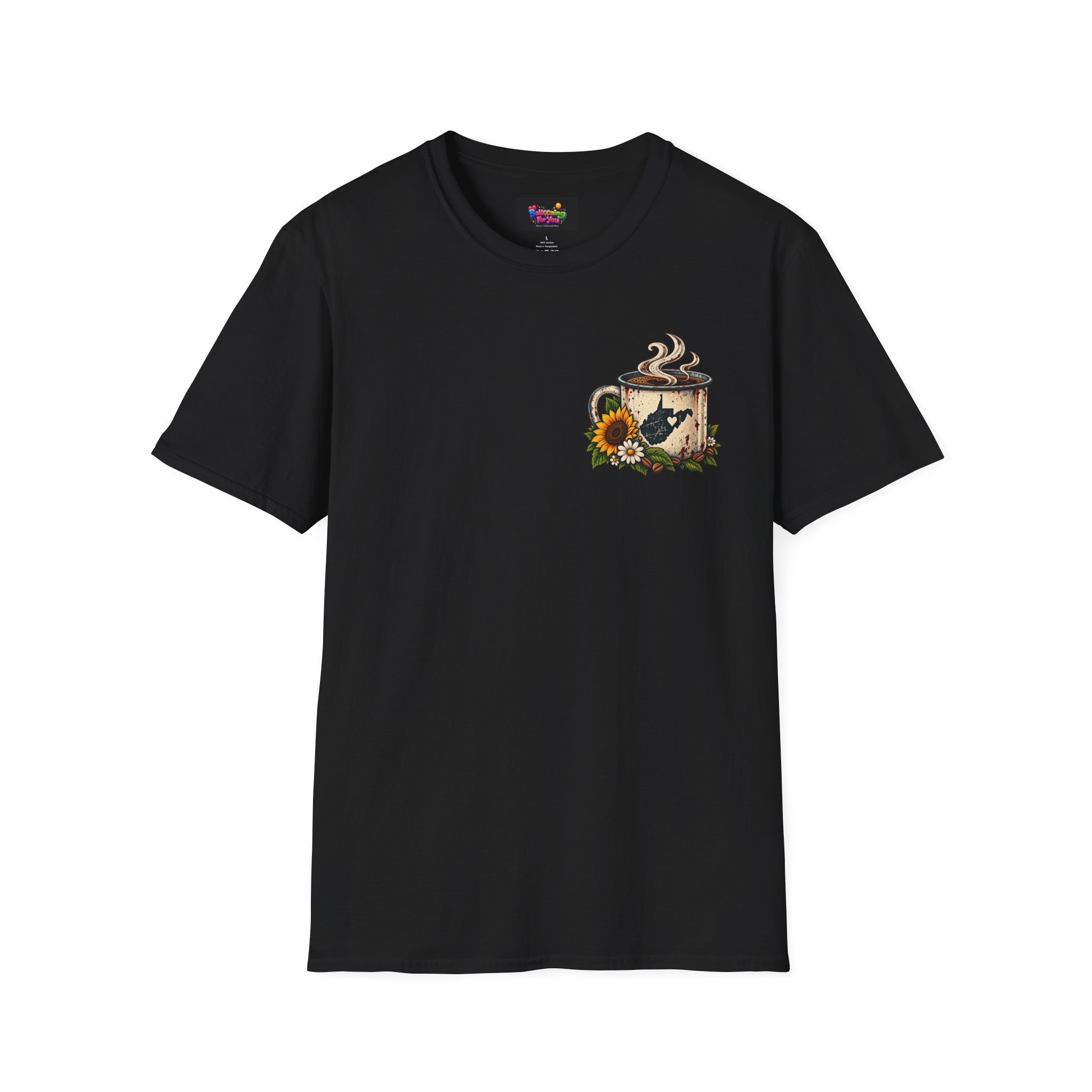 Running on Coffee & Country Roads T-Shirt