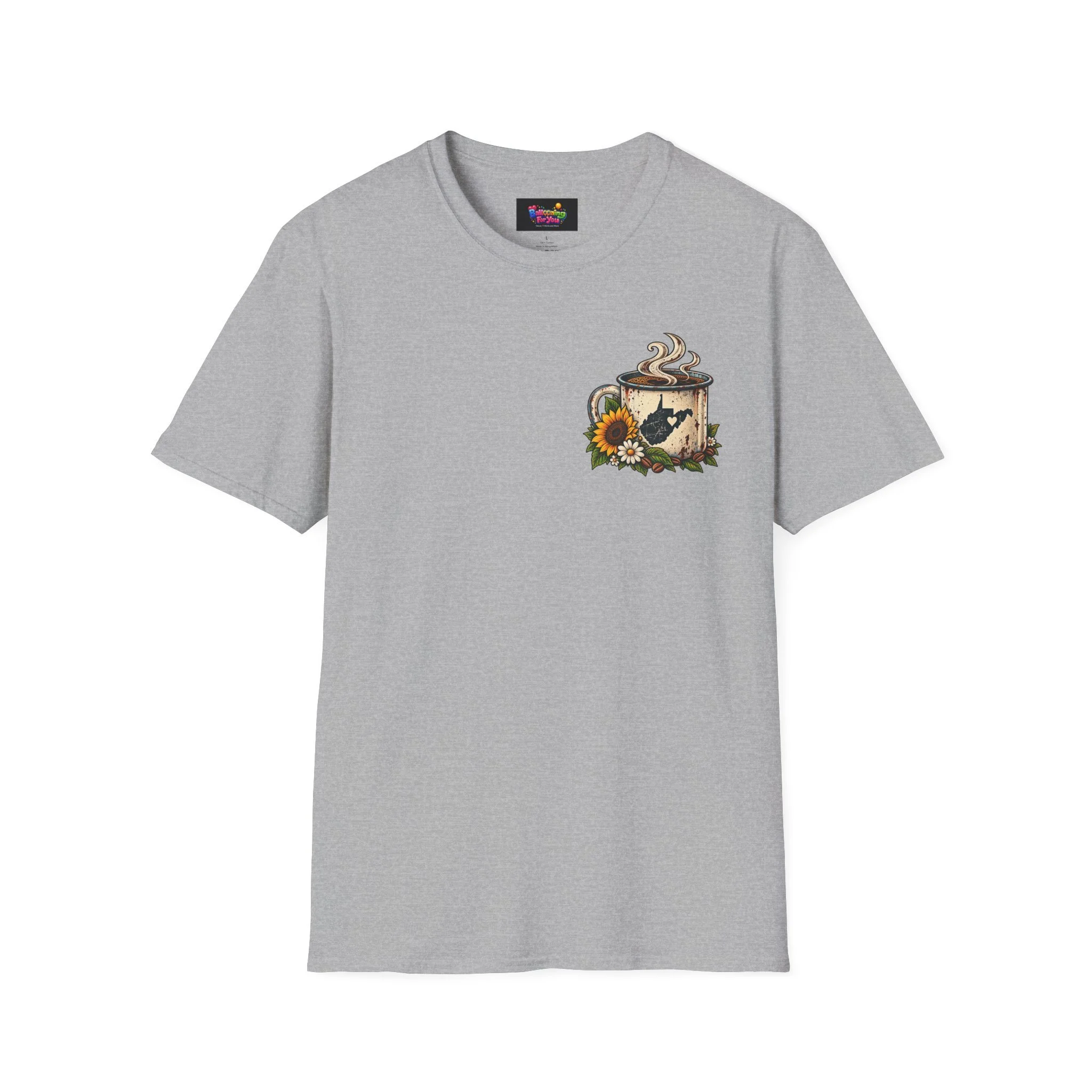 Running on Coffee & Country Roads T-Shirt