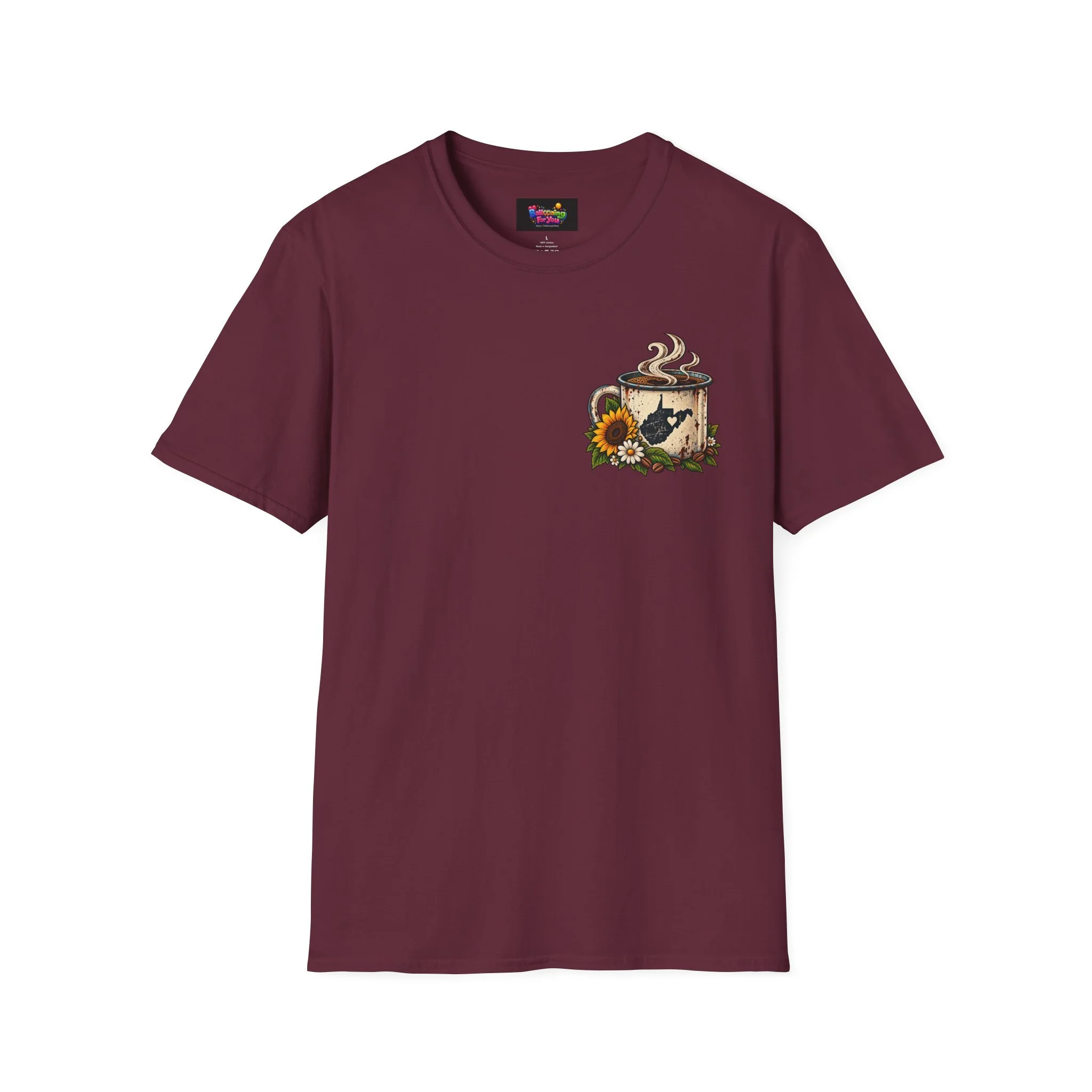 Running on Coffee & Country Roads T-Shirt