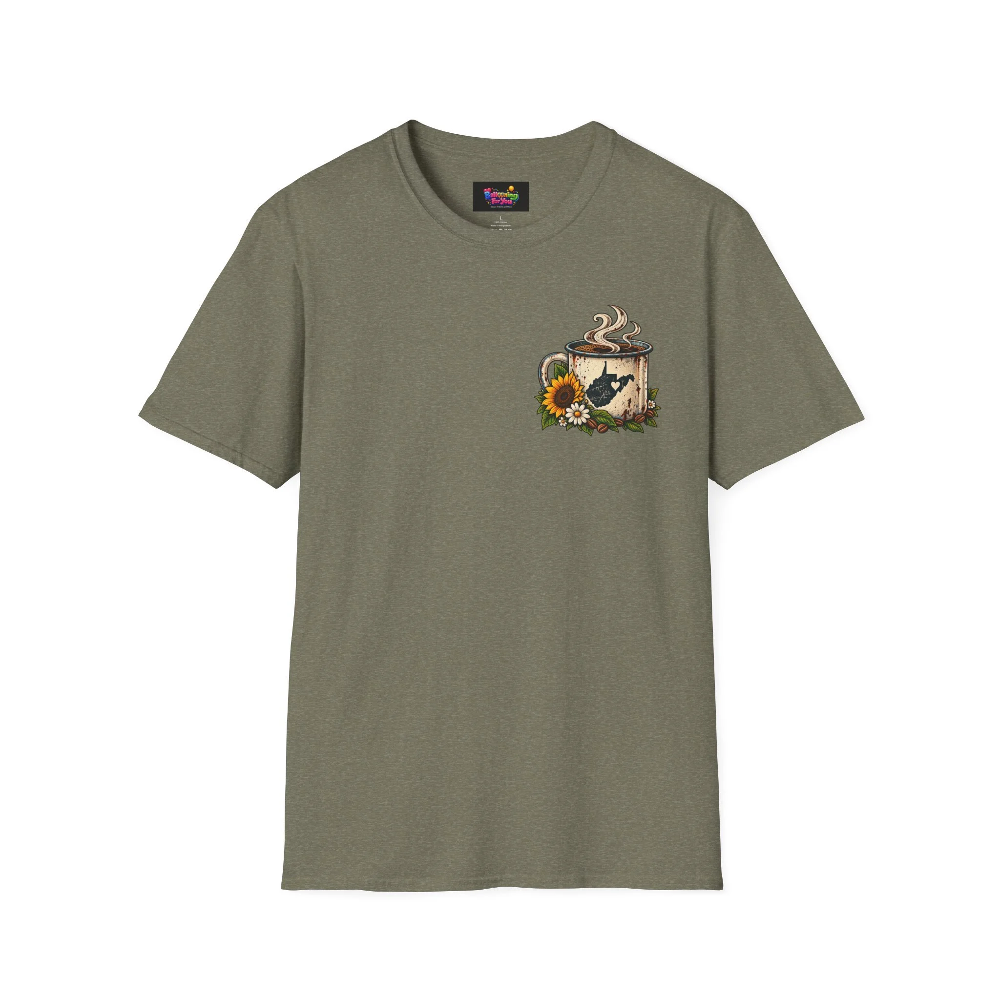 Running on Coffee & Country Roads T-Shirt