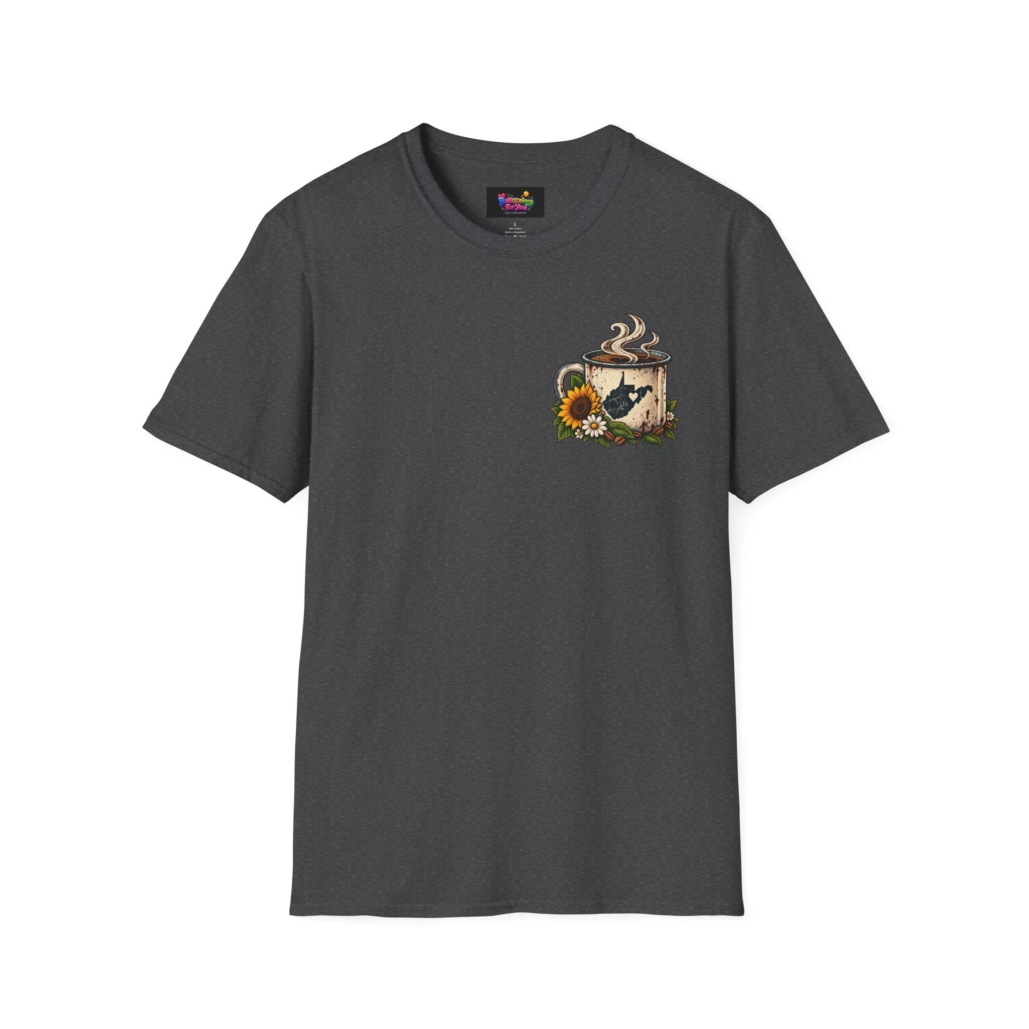 Running on Coffee & Country Roads T-Shirt