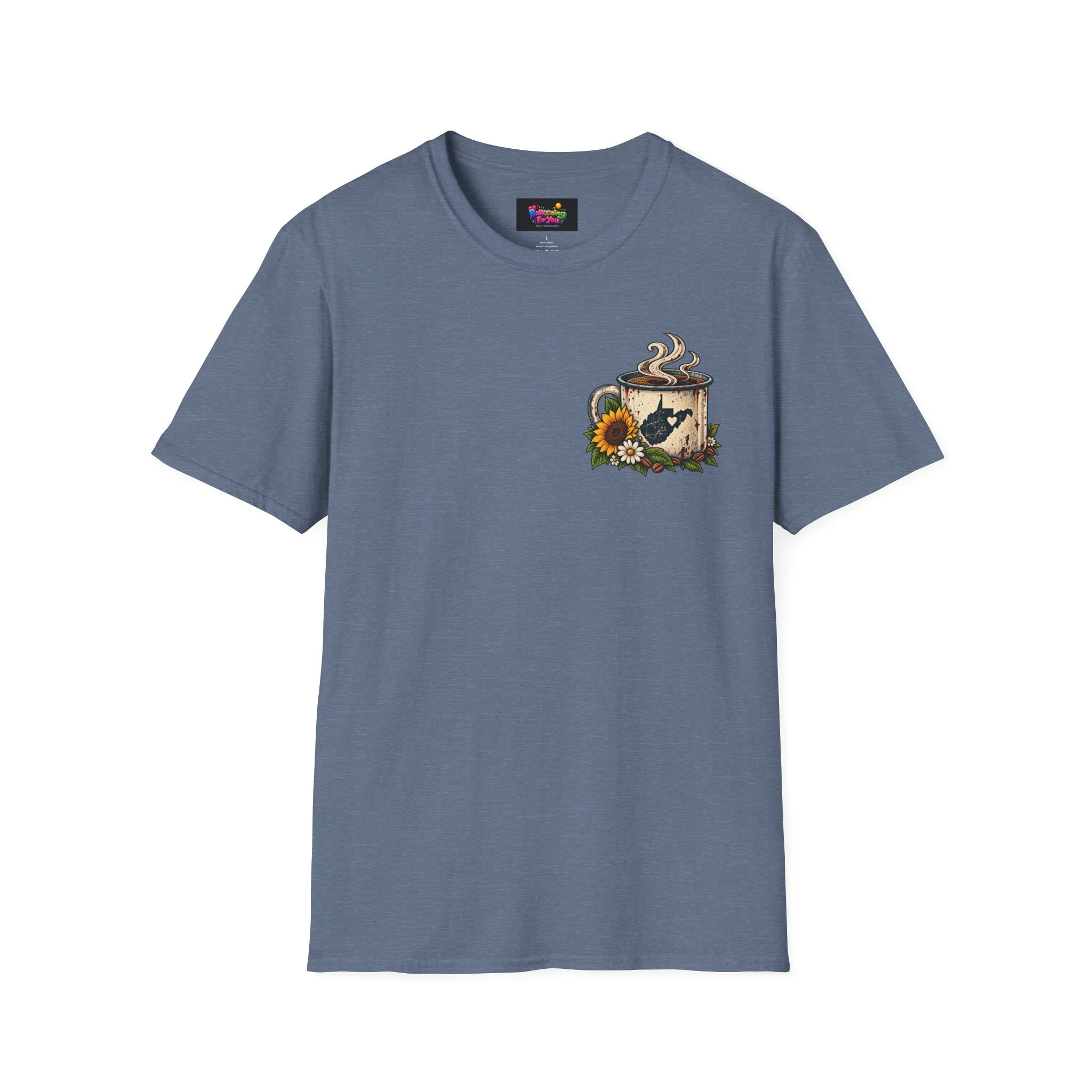 Running on Coffee & Country Roads T-Shirt