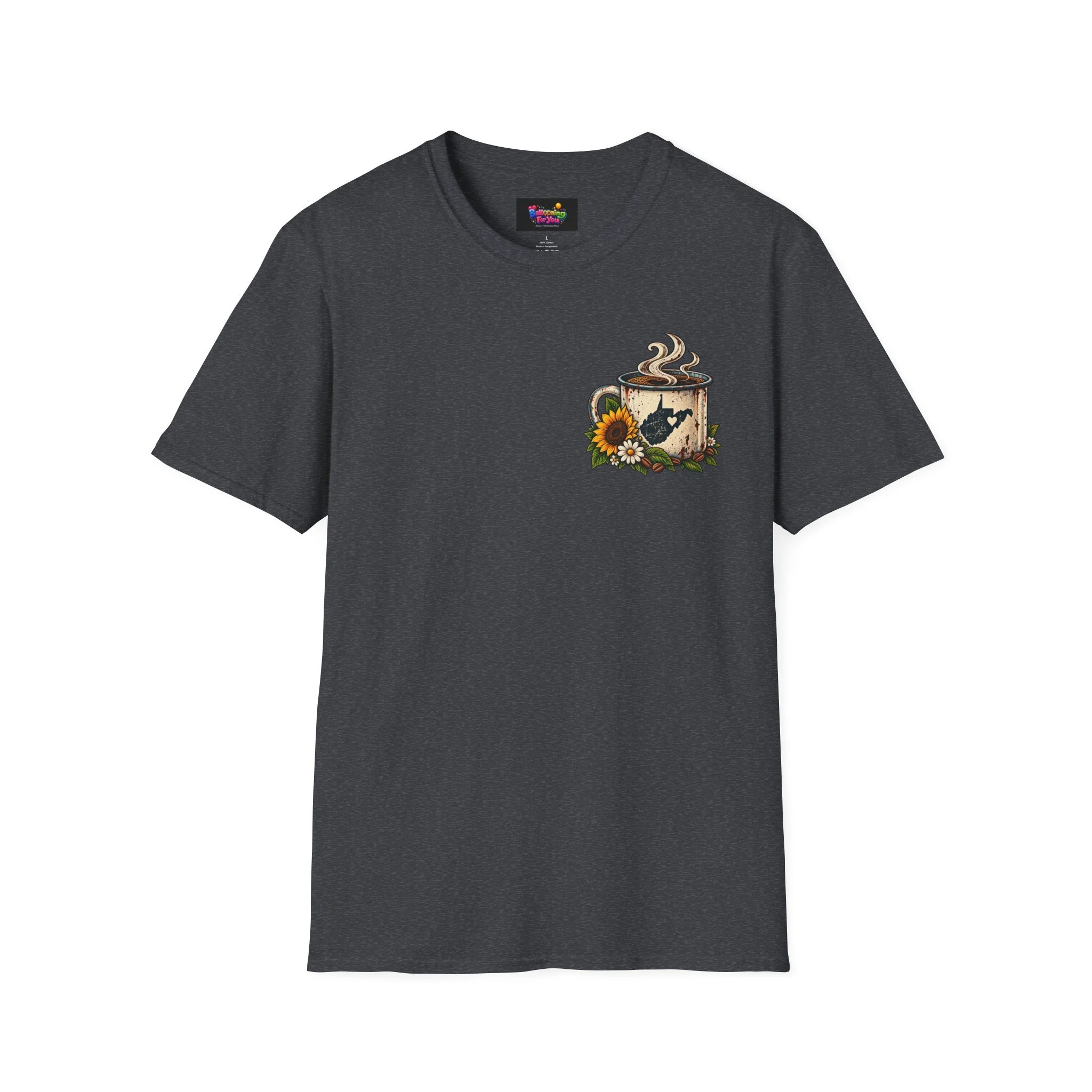 Running on Coffee & Country Roads T-Shirt