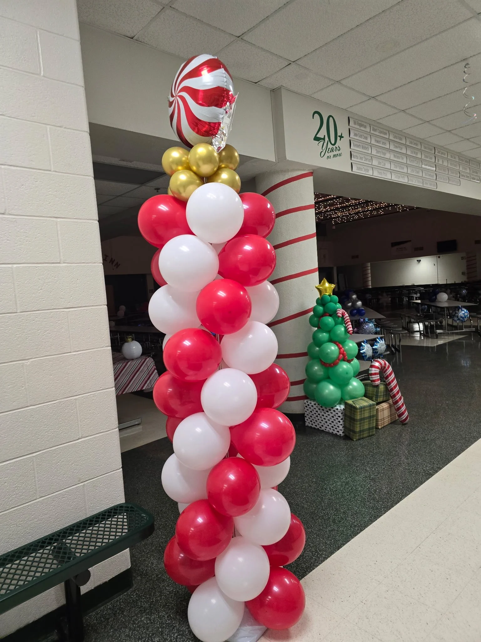 Peppermint Twist Column