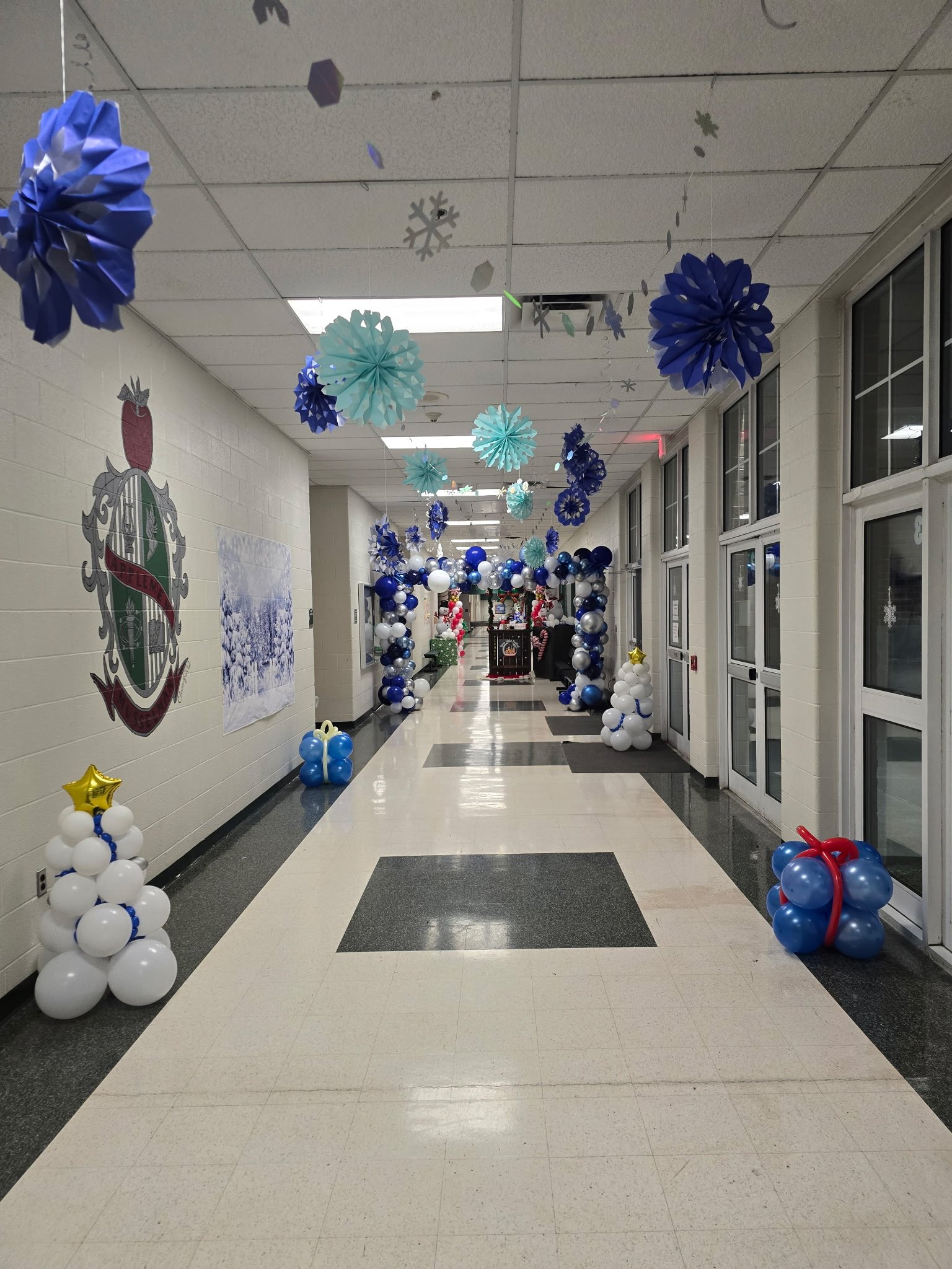 Winter Wonderland Hallway Theme