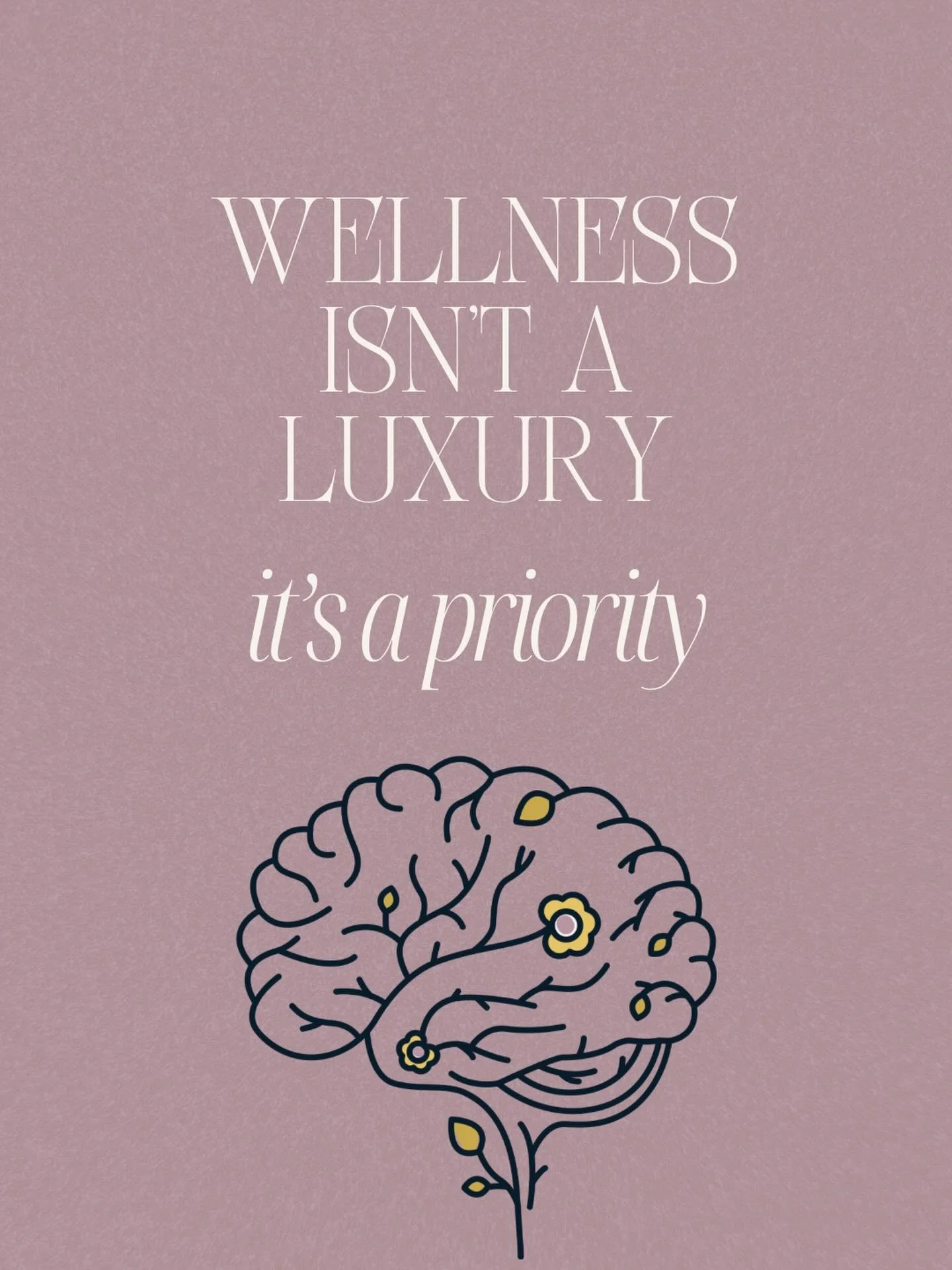And we mean it. 🌿
Too often, taking care of your mind gets pushed to the bottom of the list &mdash; treated like something you earn after everything else is done.
But wellness isn&rsquo;t a reward. It&rsquo;s the foundation.
When you prioritize your