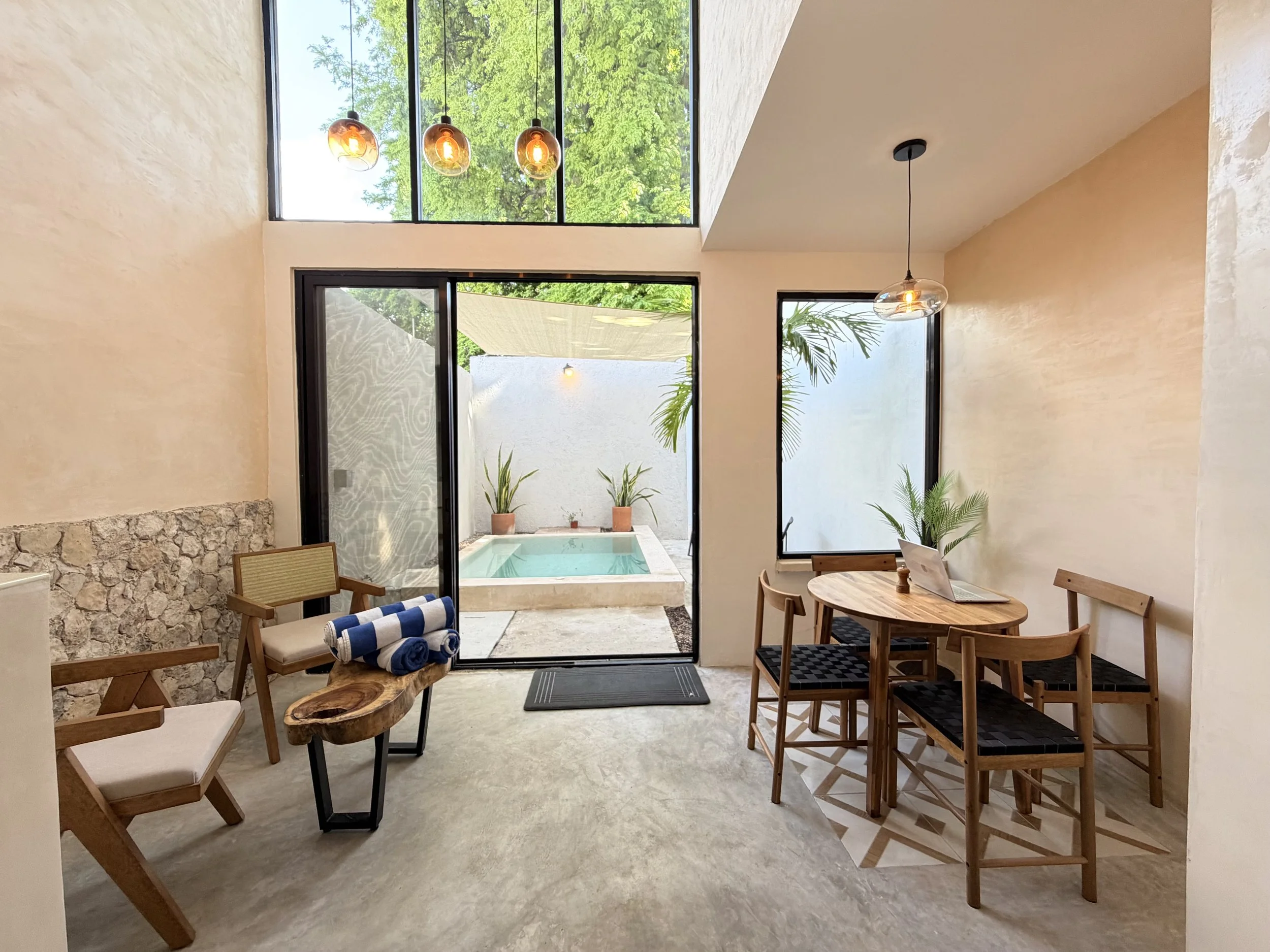 Casa de 2 habitaciones en renta y cerca del parque la plancha en Merida Yucatan