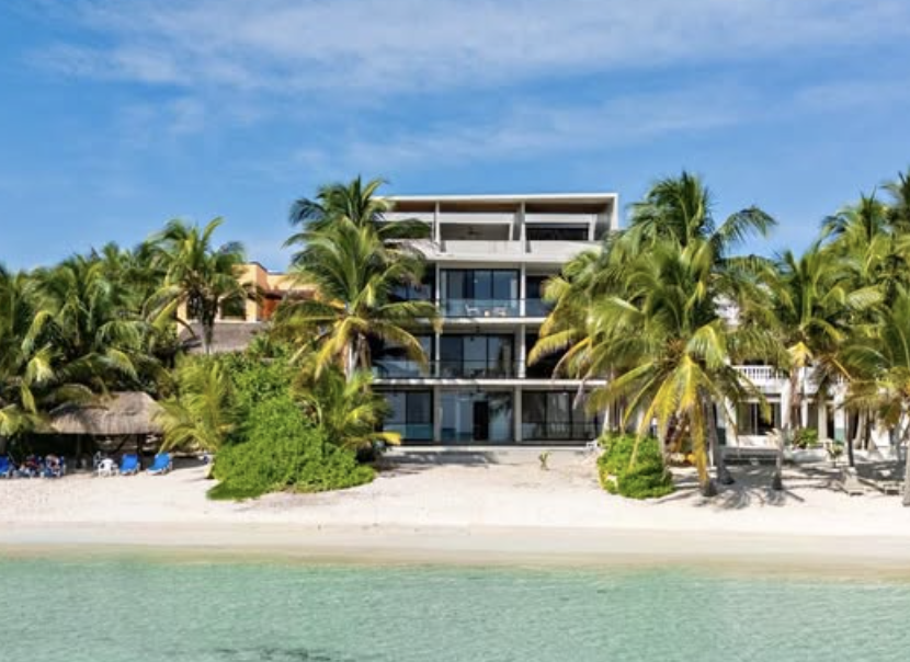 Departamento en venta en bahia soliman, frente al mar, llave en mano, $590,000 USD