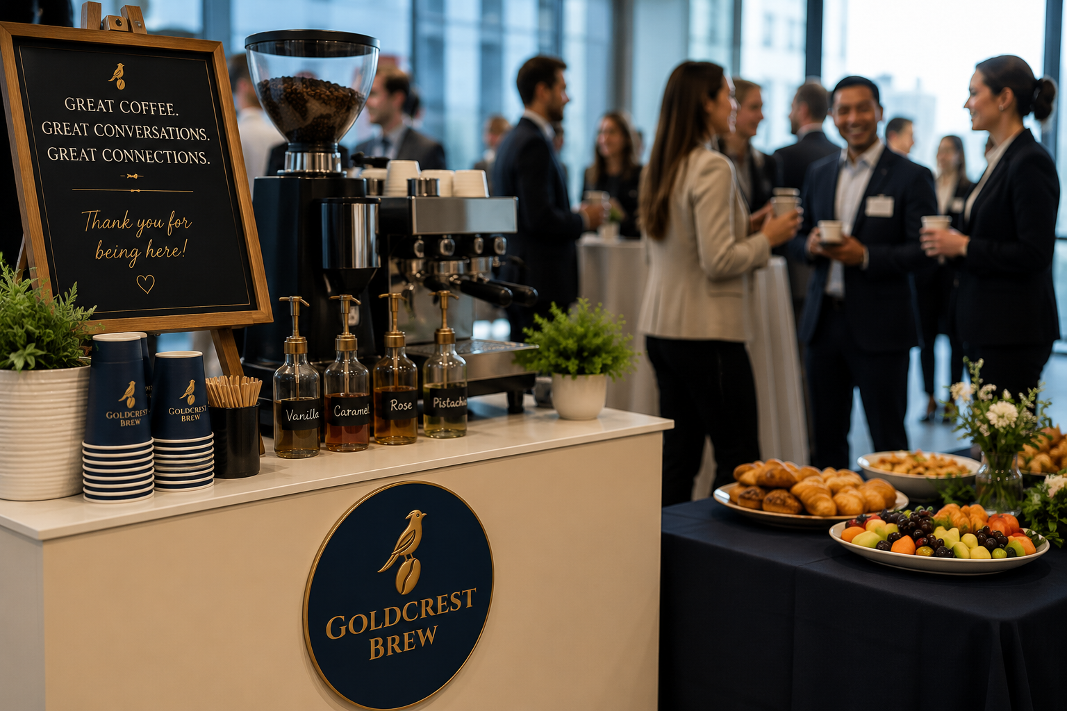 15 Corporate Event Catering Ideas That Employees Will Actually Remember