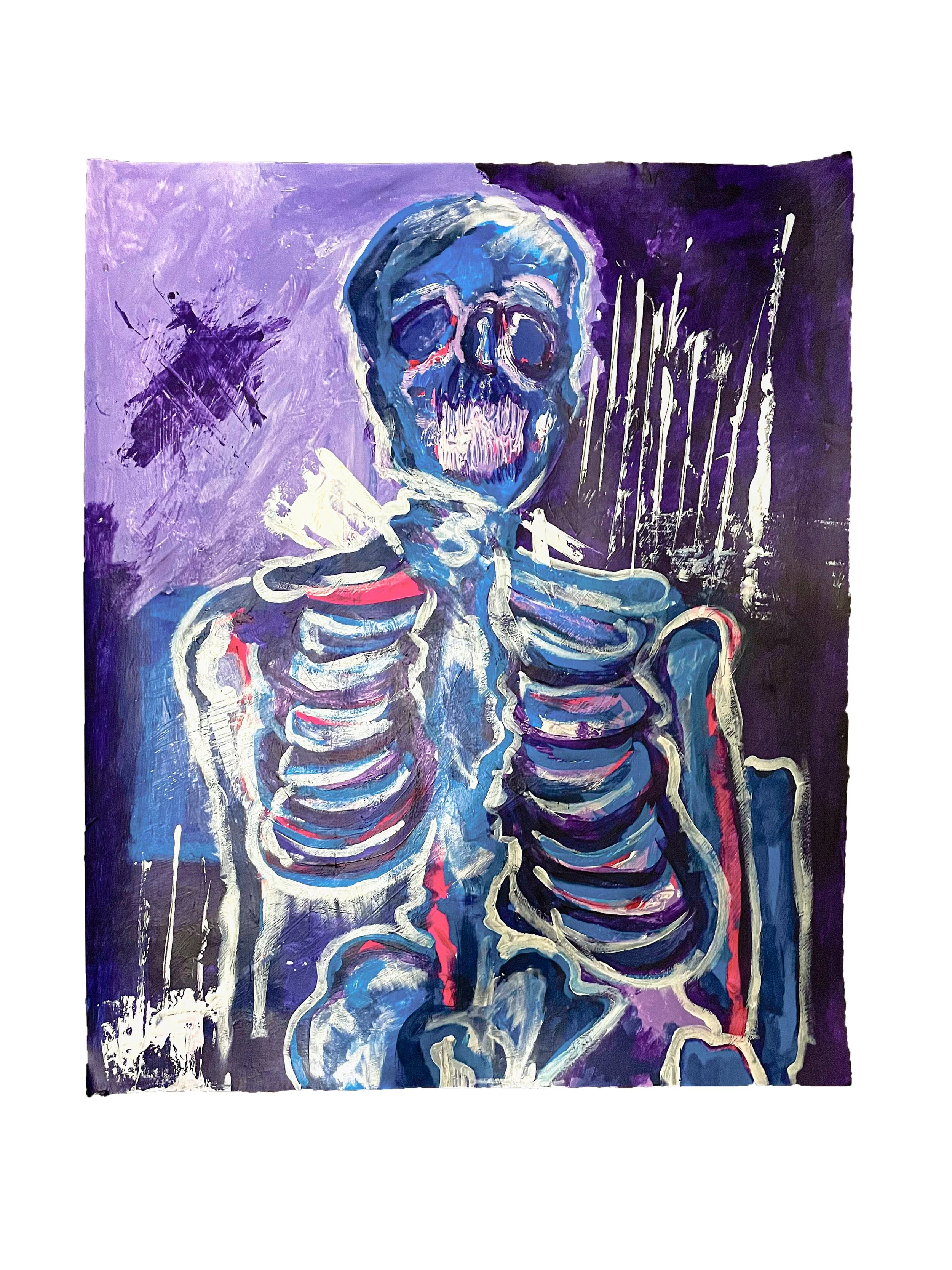 Marrow Pt.2 
2022
19X24 
Acrylic on Paper 