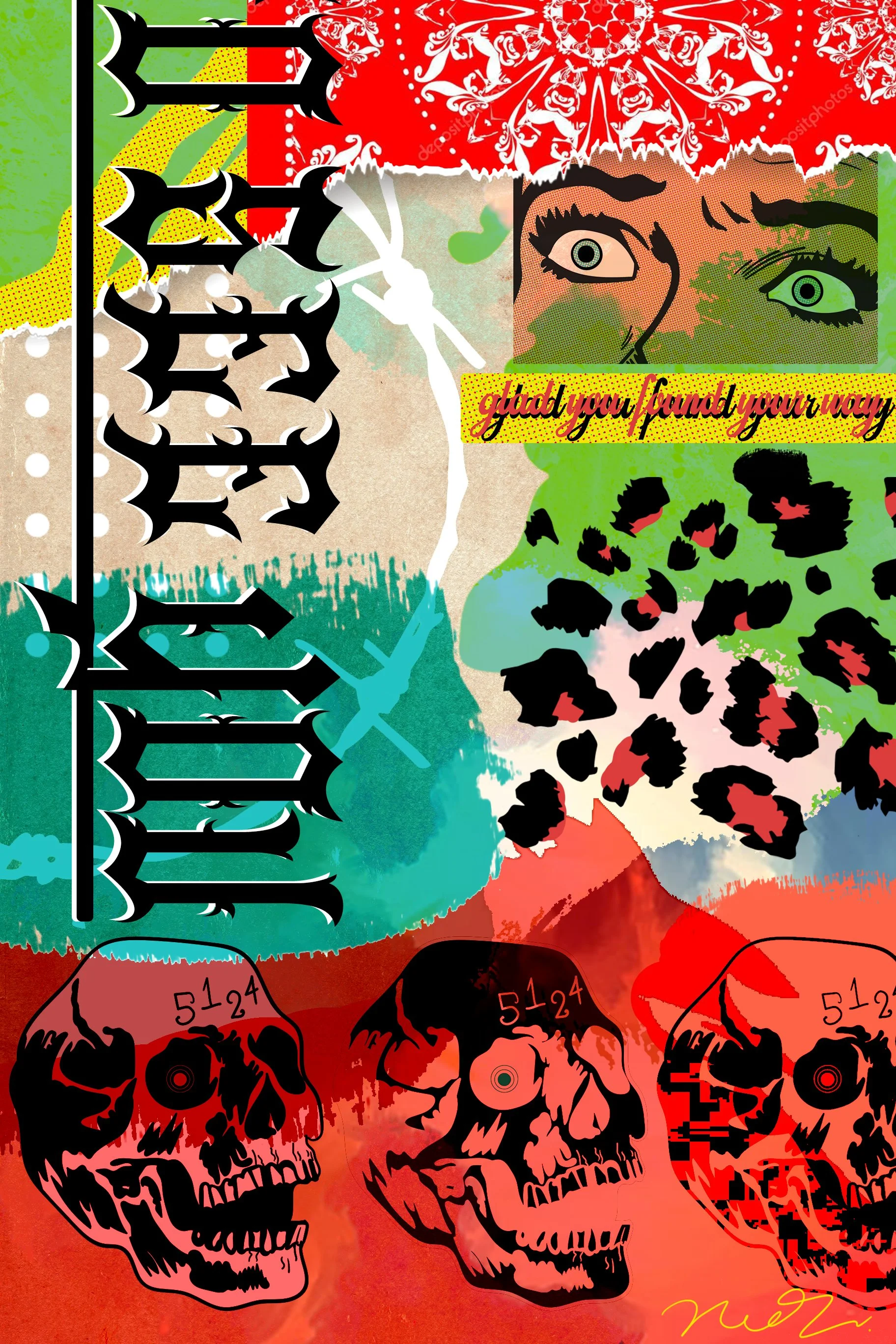 Pathway 
2021
12X18 
Digital Drawing/ Collage 