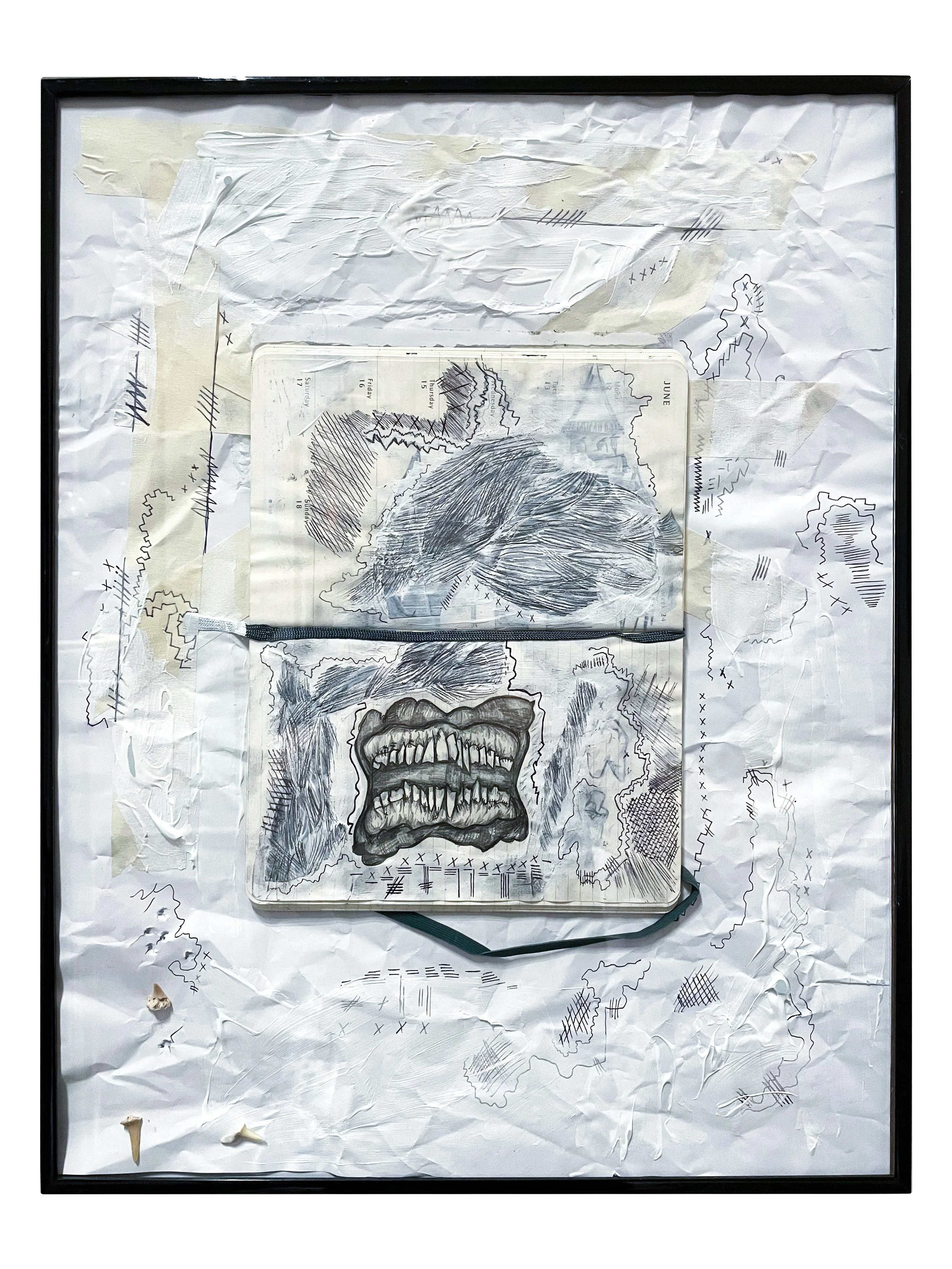 The "Monster" Outside the Castle 
2023
15X20 
Mixed Media 