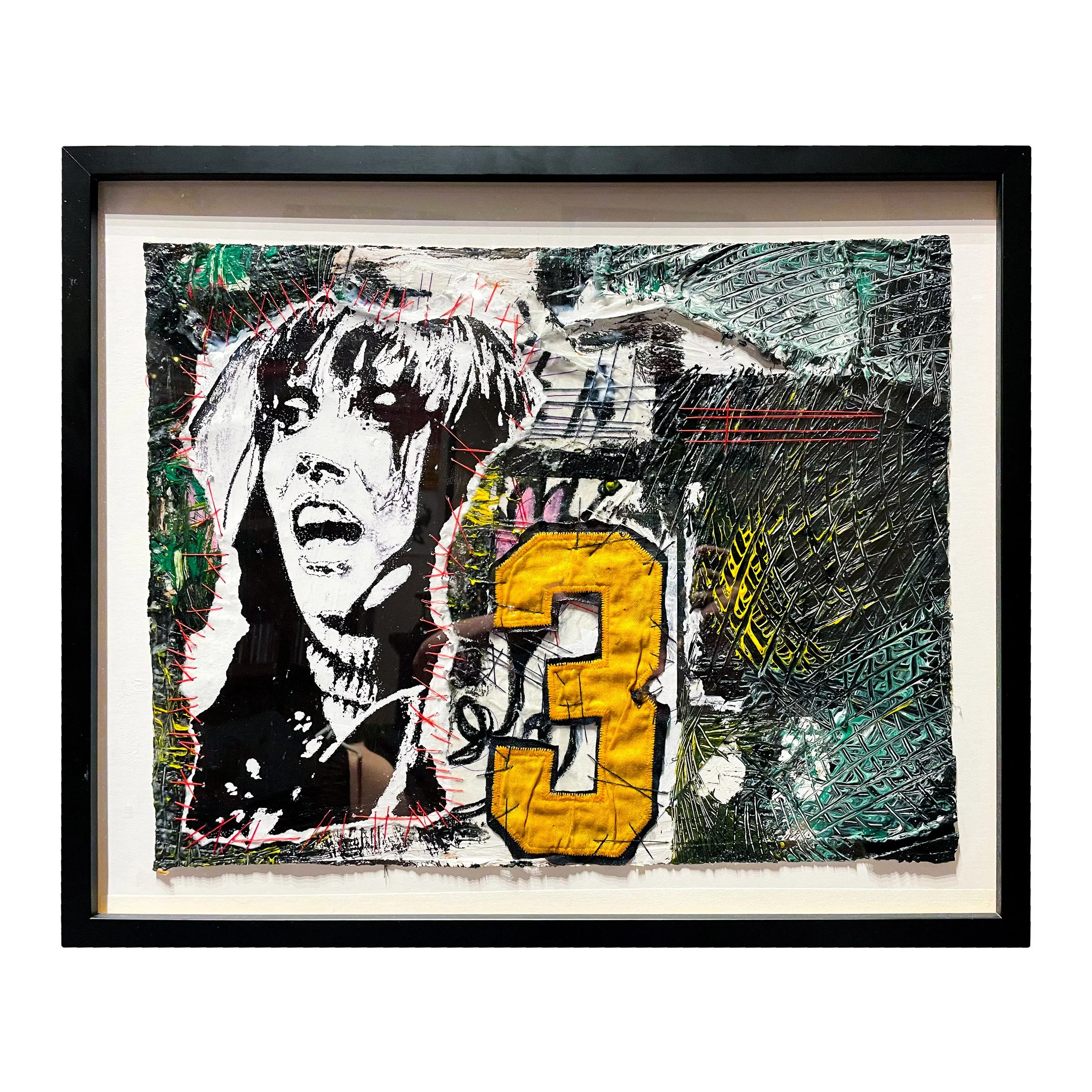 Jet Black Window 
2024
21X17 
Mixed Media on Canvas 