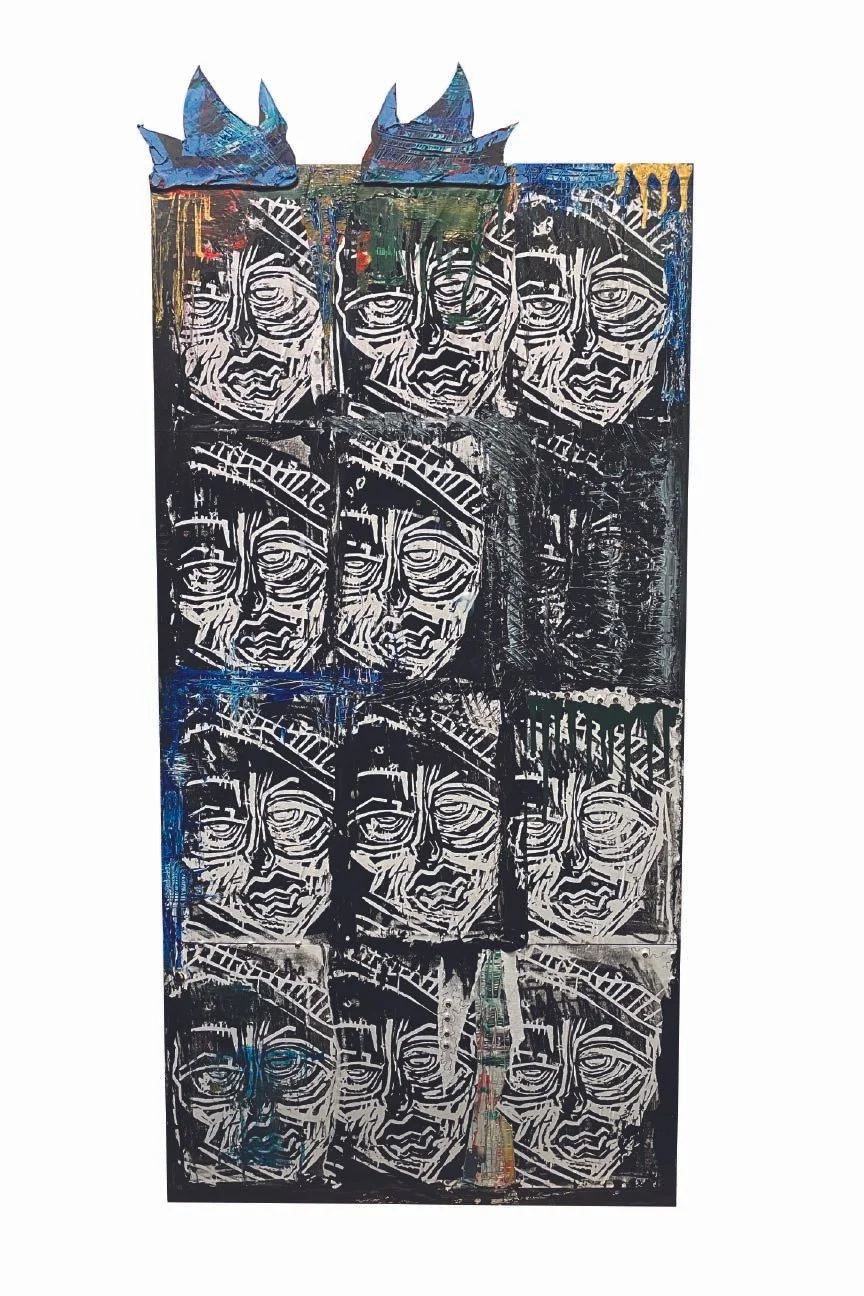 Calendar Year 
2025 
22X36
Mixed Media on Wood 