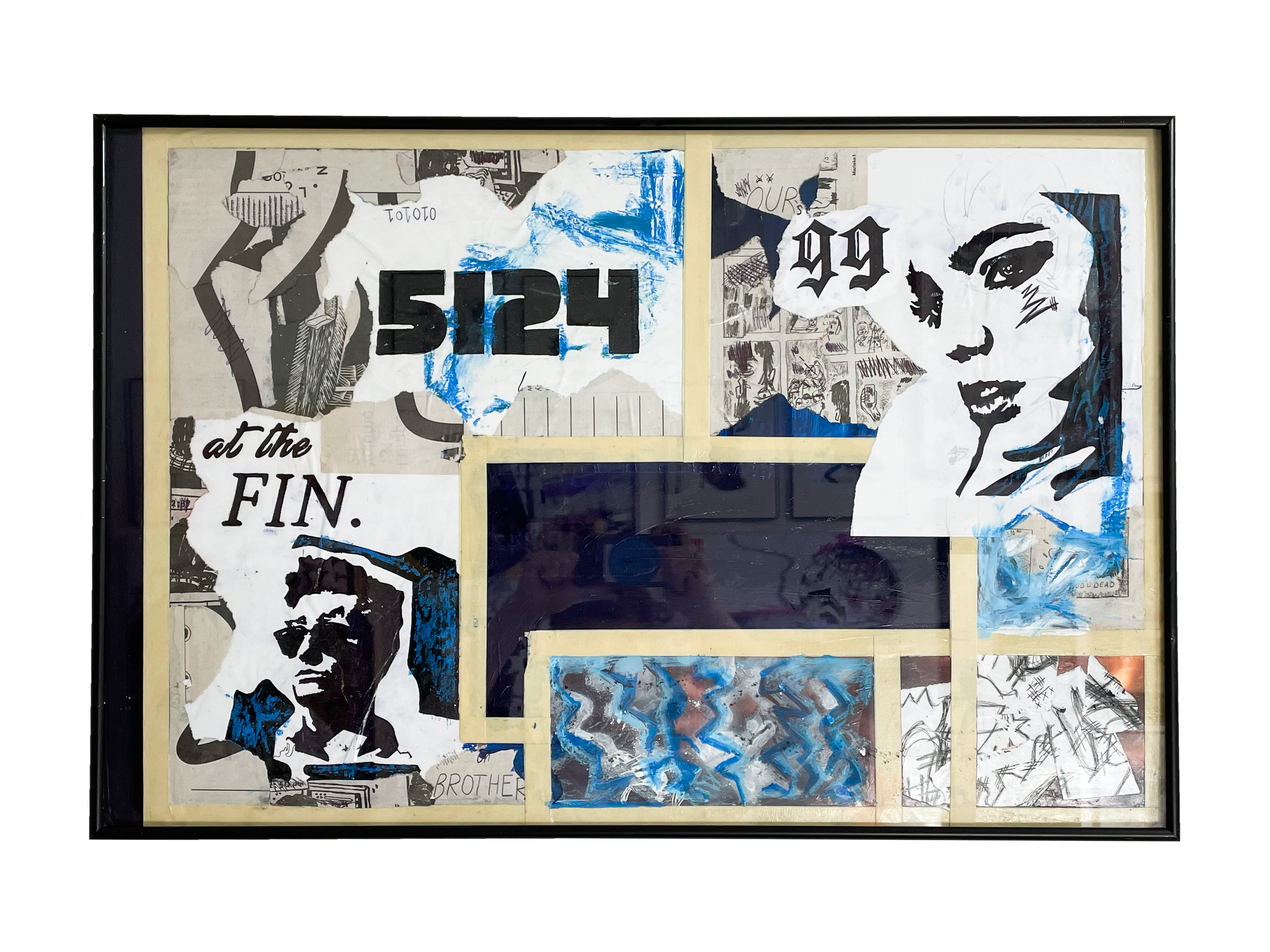 Oh Brother 
2022 
24X36 
Mixed Media on Foam Core 