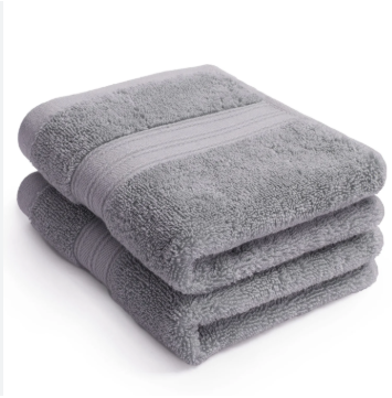 Grey Hand/Face Towels 6pk